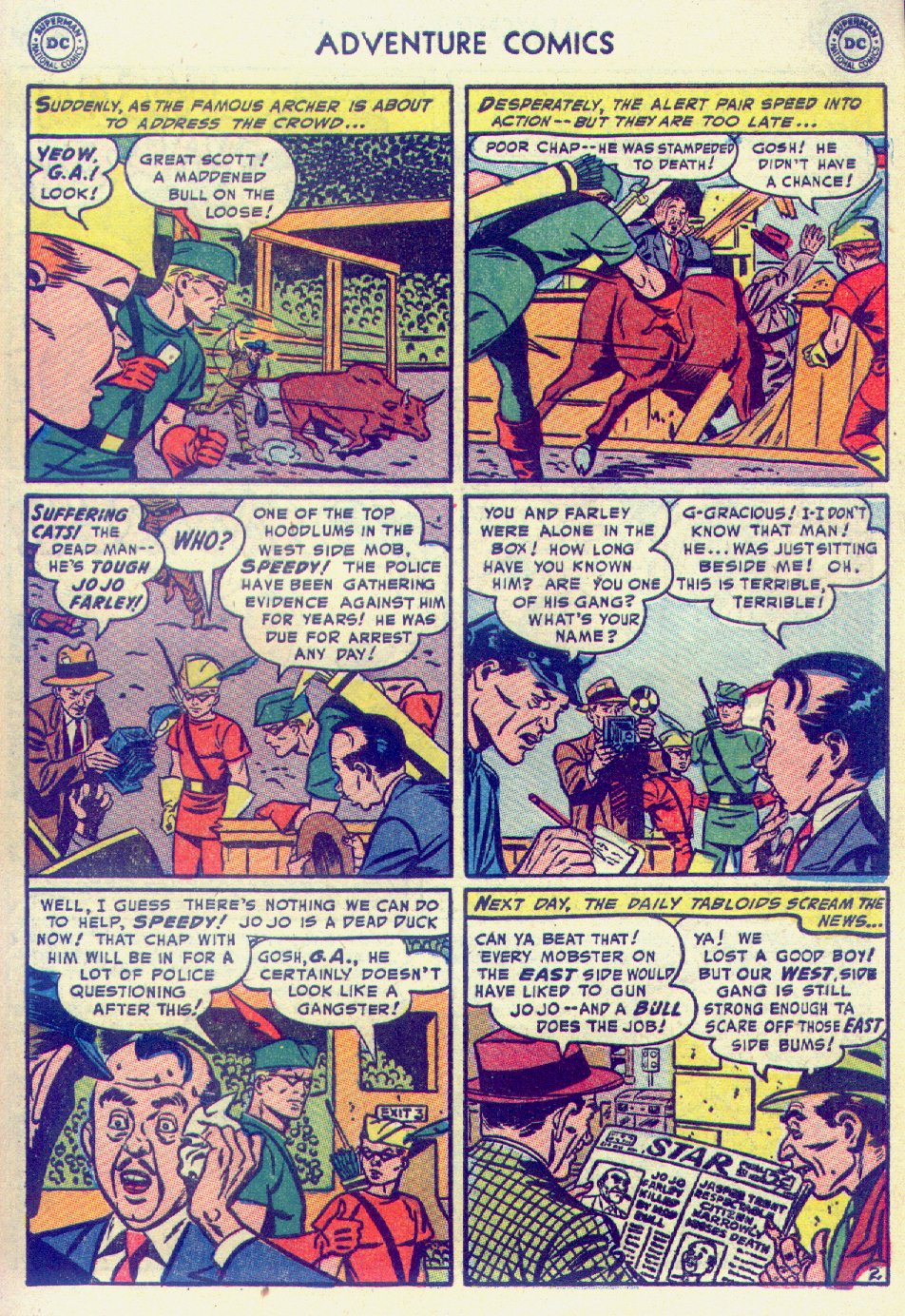 Read online Adventure Comics (1938) comic -  Issue #201 - 35