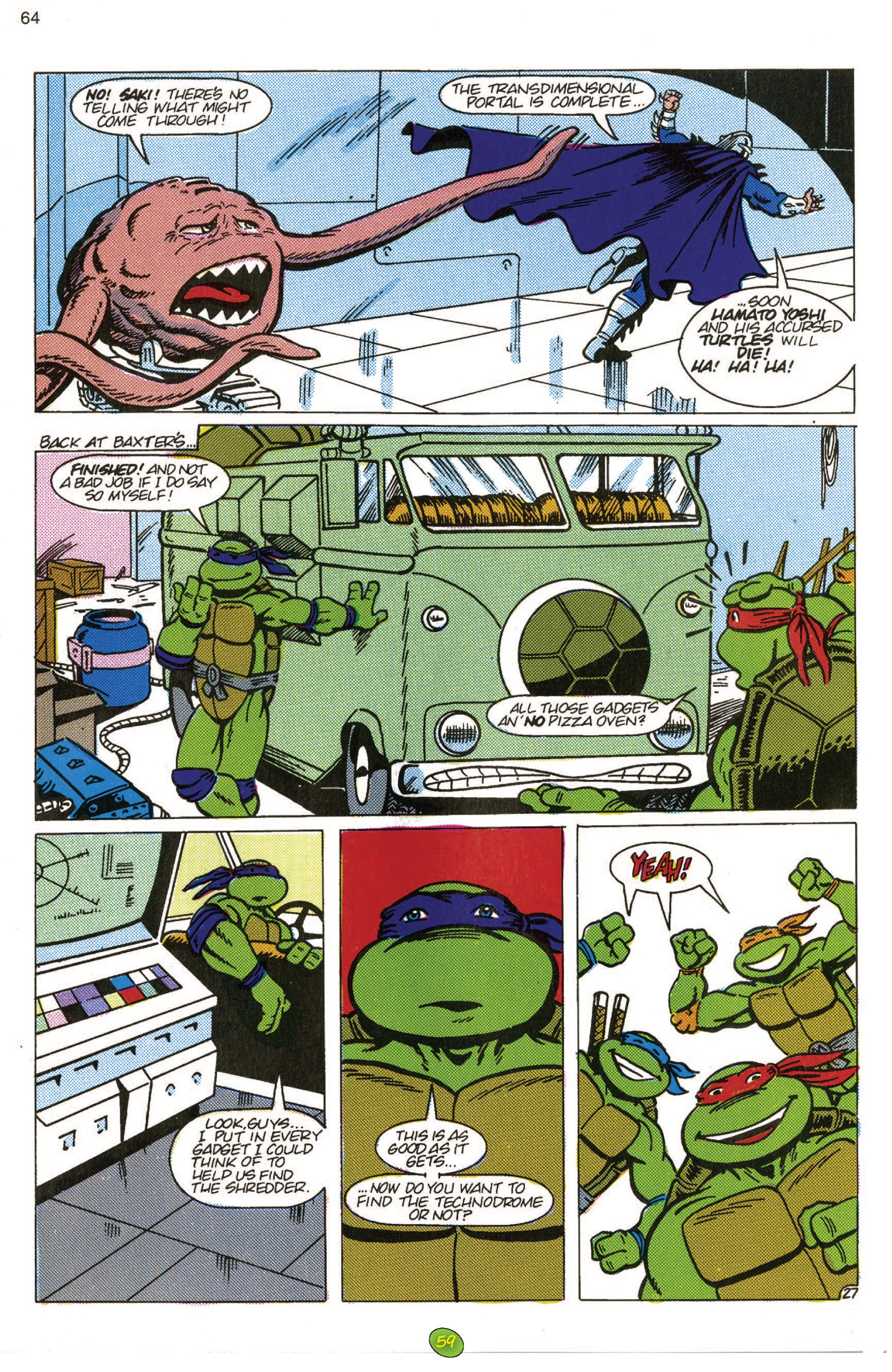 Read online Teenage Mutant Ninja Turtles 100-Page Spectacular comic -  Issue # TPB - 61