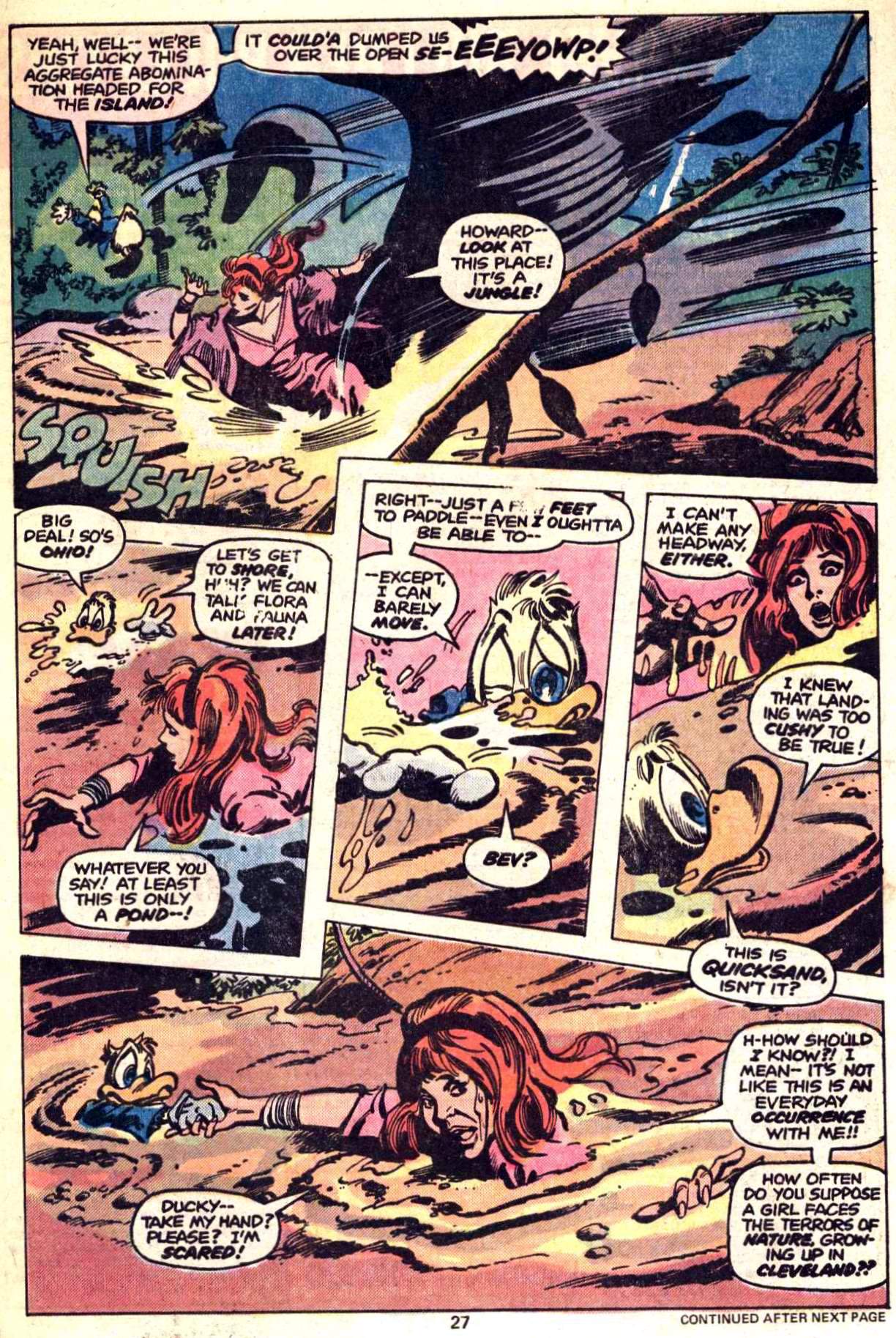 Read online Howard the Duck (1976) comic -  Issue #15 - 17