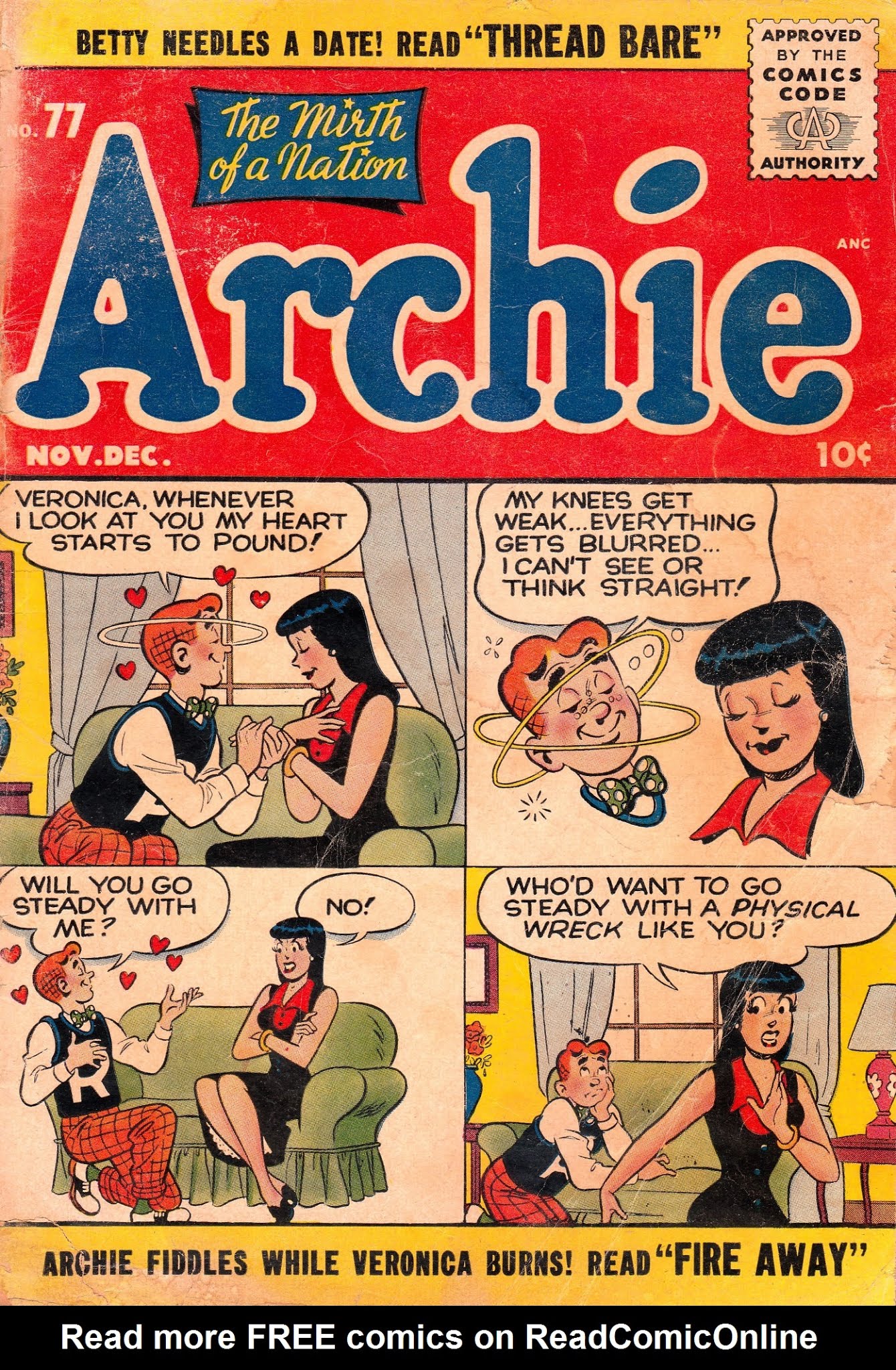 Read online Archie Comics comic -  Issue #077 - 1