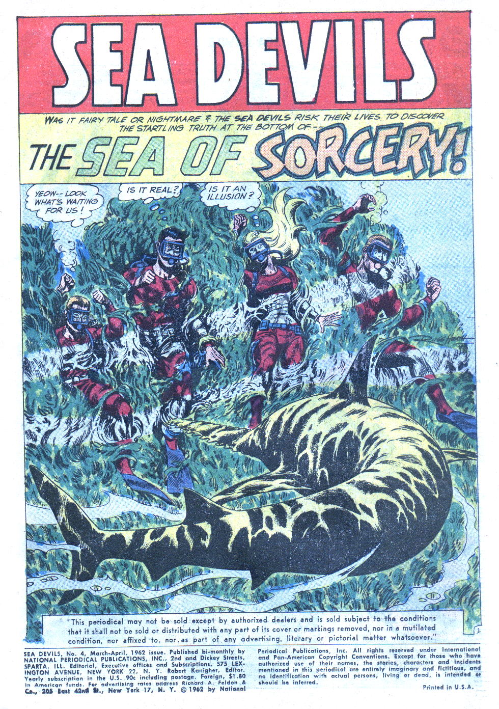Read online Sea Devils comic -  Issue #4 - 4