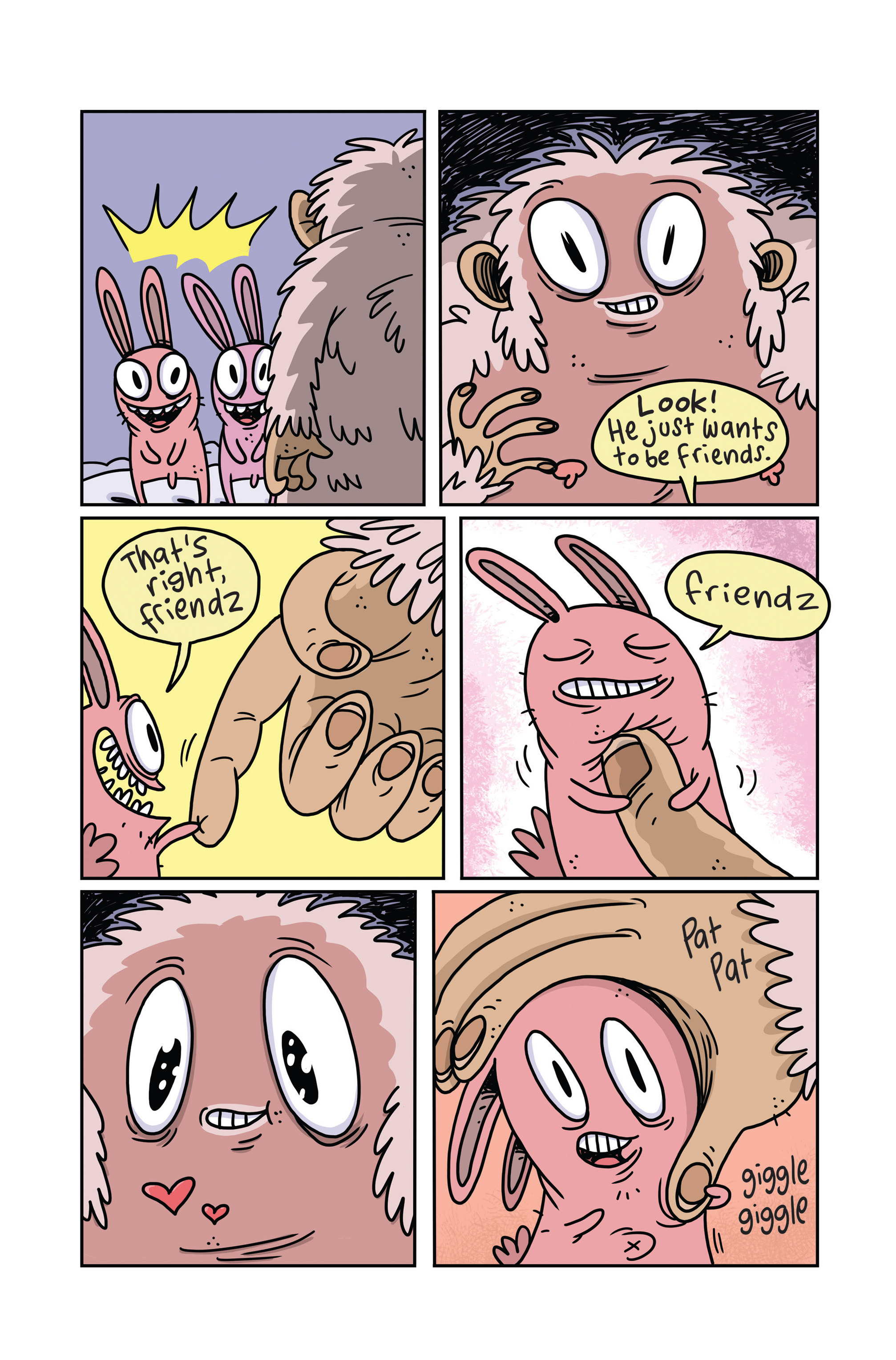 Read online Itty Bitty Bunnies In Rainbow Pixie Candy Land: Bong Genie comic -  Issue # Full - 12