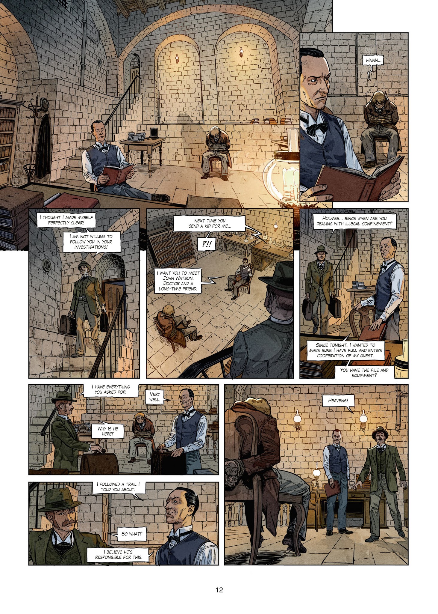 Read online Sherlock Holmes Society comic -  Issue #2 - 12