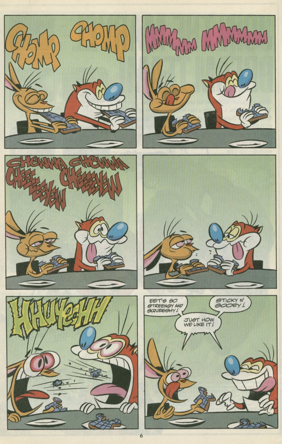 Read online The Ren & Stimpy Show comic -  Issue #6 - 6