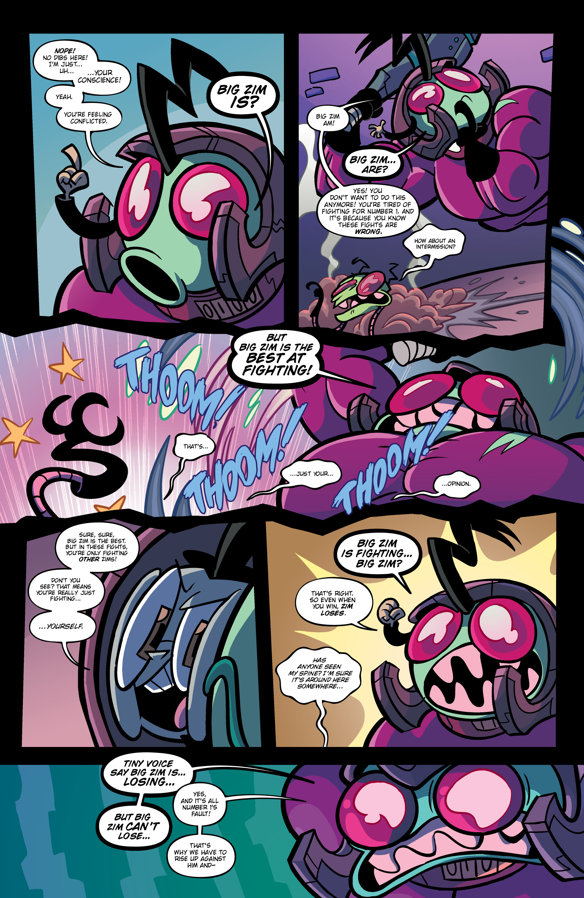 Read online Invader Zim comic -  Issue #48 - 5