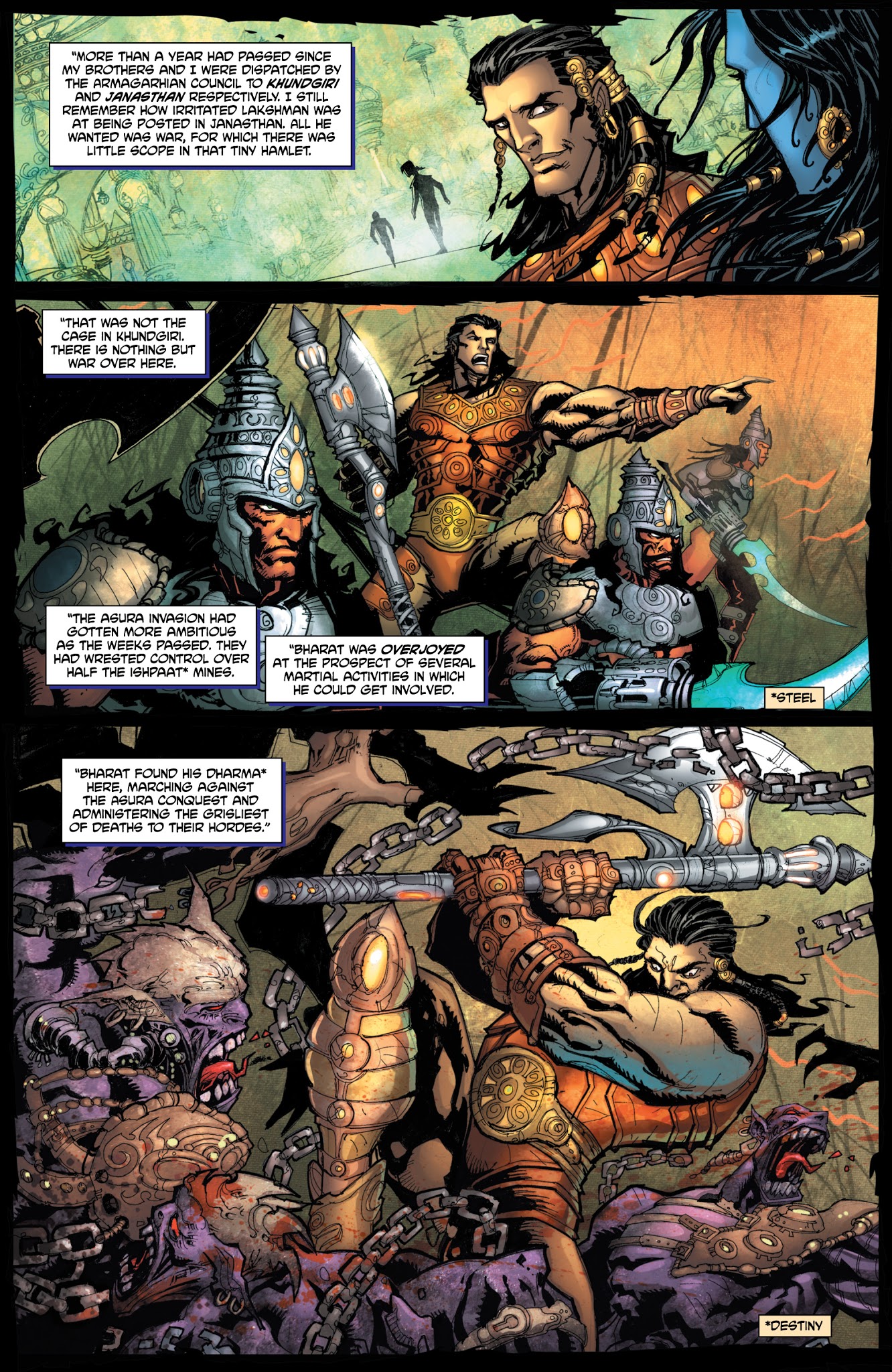 Read online Ramayan 3392 A.D. comic -  Issue #7 - 5