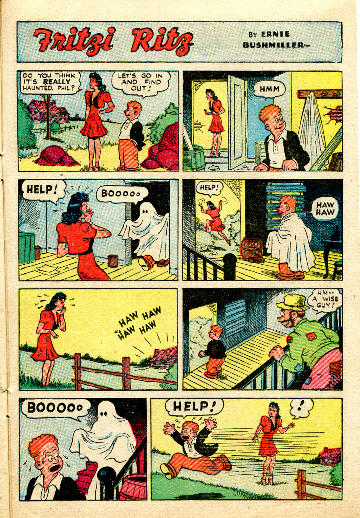 Read online Fritzi Ritz (1948) comic -  Issue #7 - 25