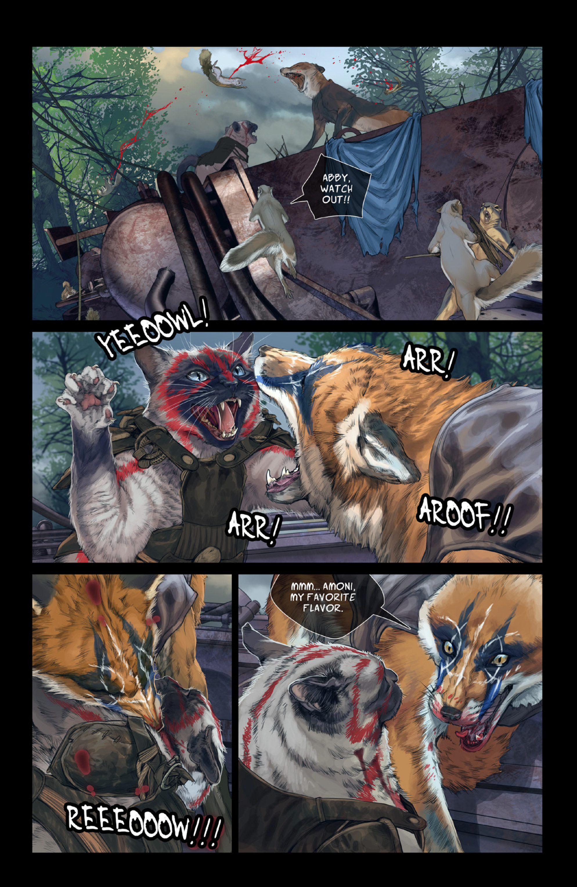 Read online Squarriors (2016) comic -  Issue #4 - 20