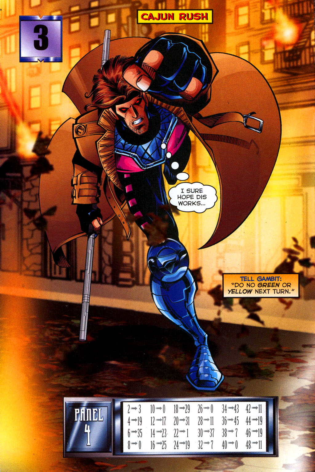 Read online Gambit Battlebook: Streets Of Fire comic -  Issue # Full - 4