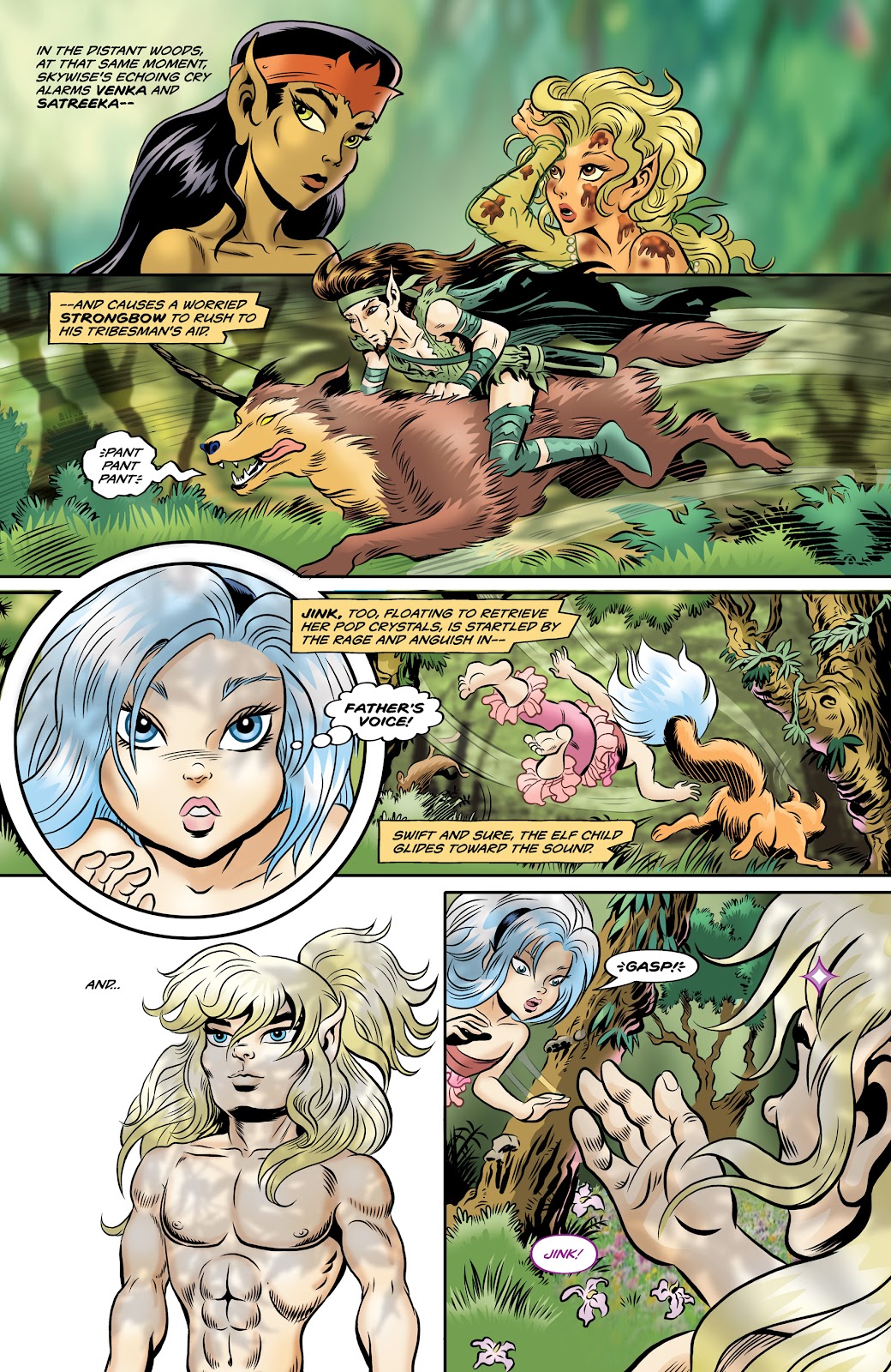 Elfquest: Stargazer's Hunt issue TPB 1 - Page 35