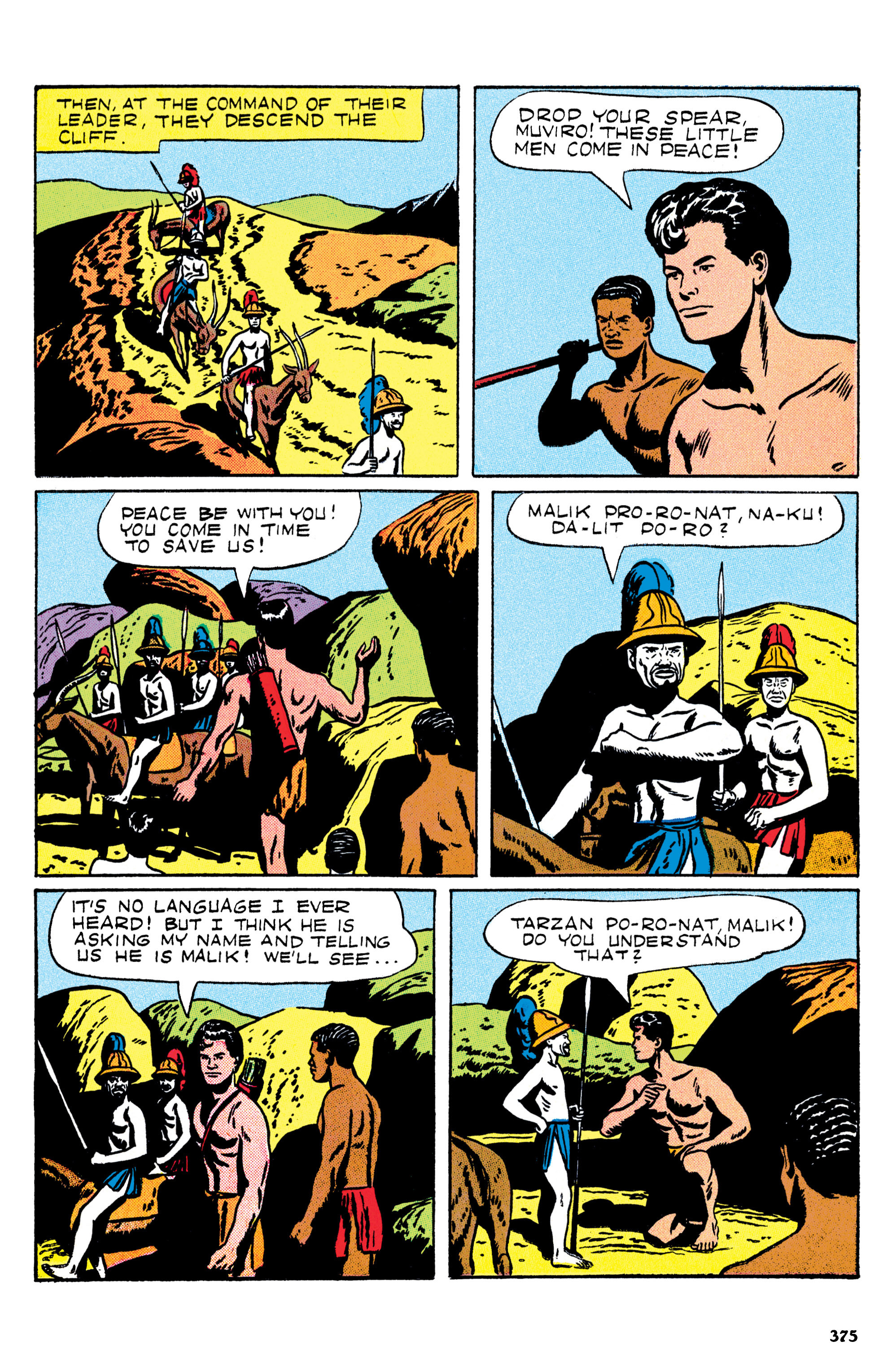 Read online Edgar Rice Burroughs Tarzan: The Jesse Marsh Years Omnibus comic -  Issue # TPB (Part 4) - 77