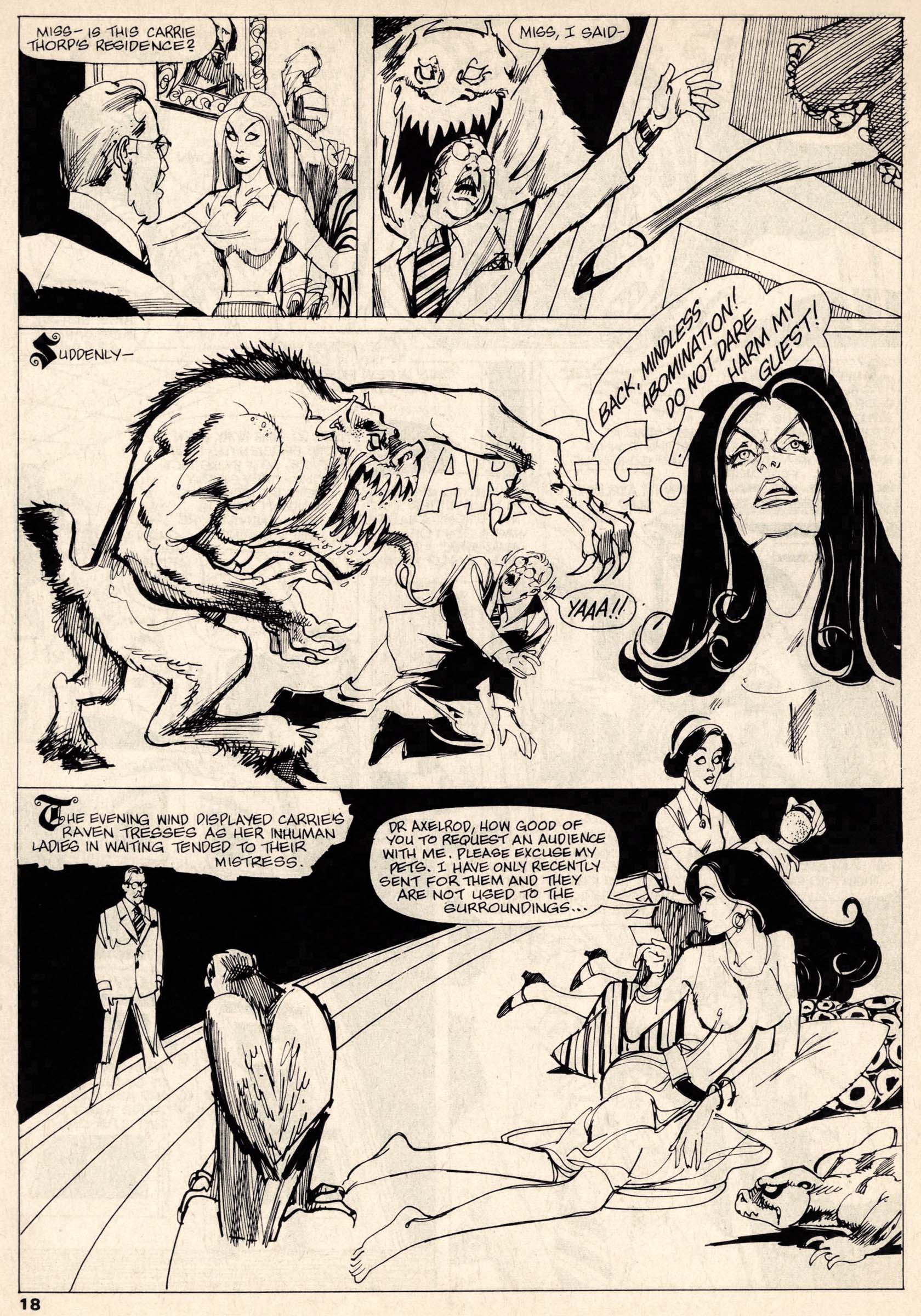 Read online Vampirella (1969) comic -  Issue #7 - 18
