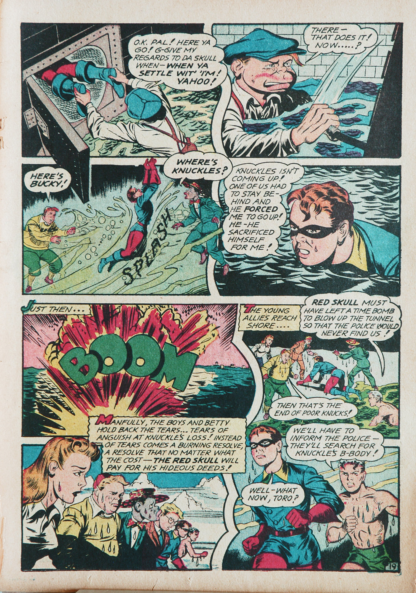 Read online Young Allies Comics comic -  Issue #4 - 21