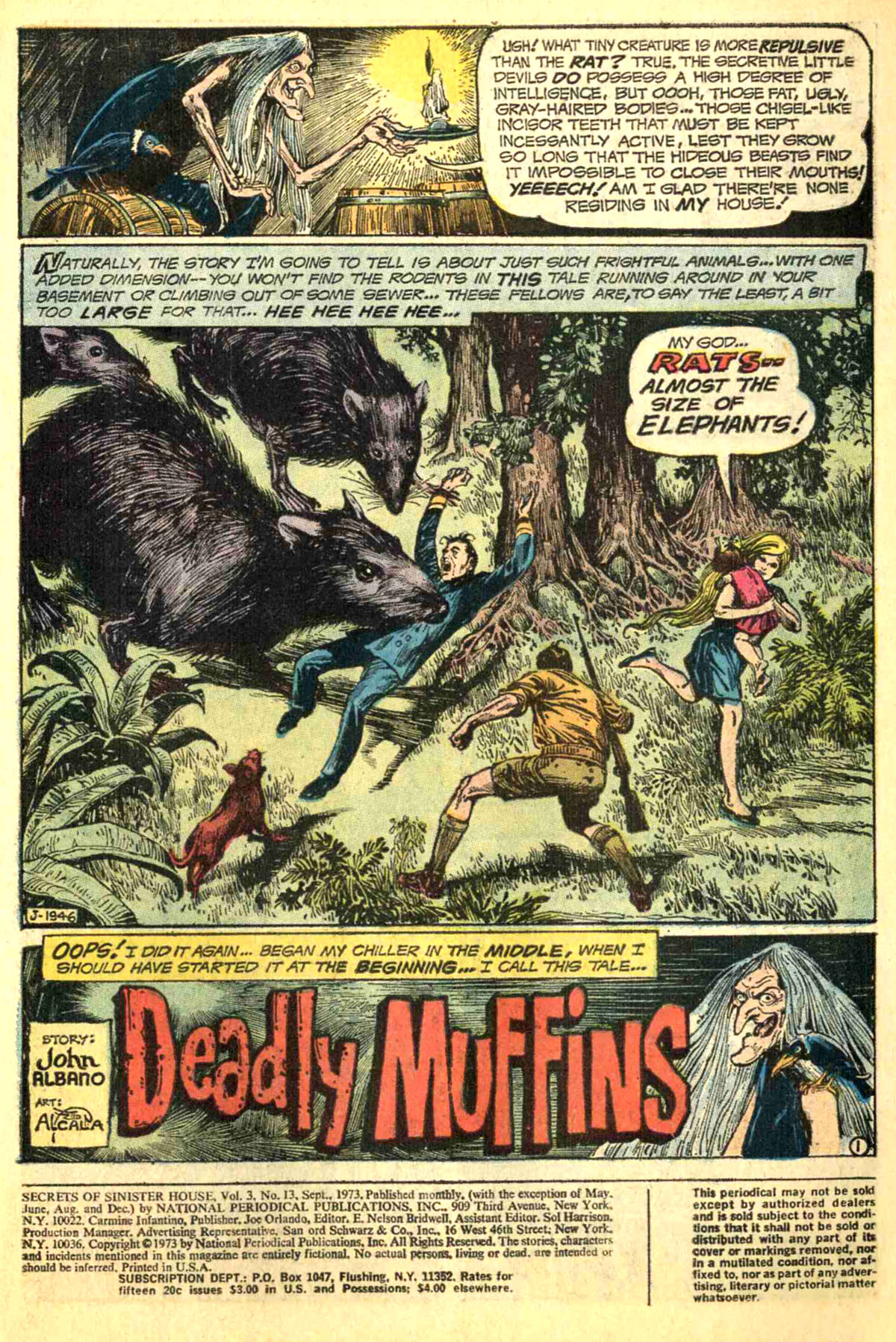 Read online Secrets of Sinister House comic -  Issue #13 - 3