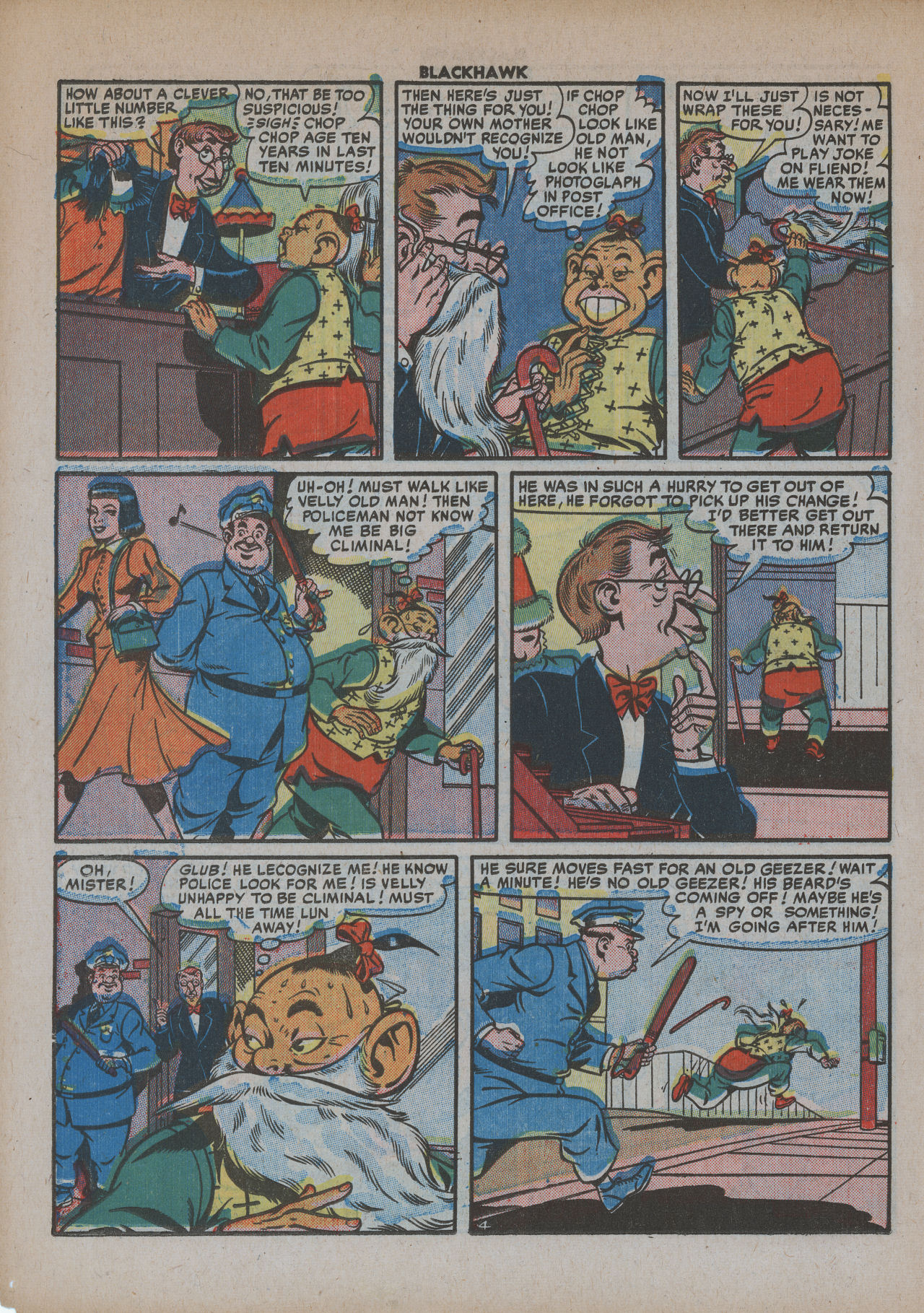Read online Blackhawk (1957) comic -  Issue #39 - 38