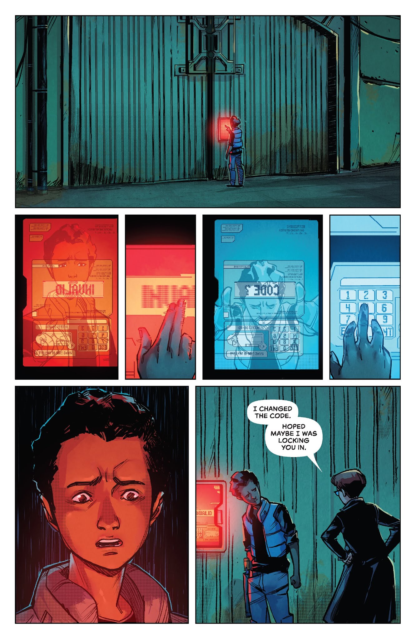 Read online Outpost Zero comic -  Issue #4 - 3