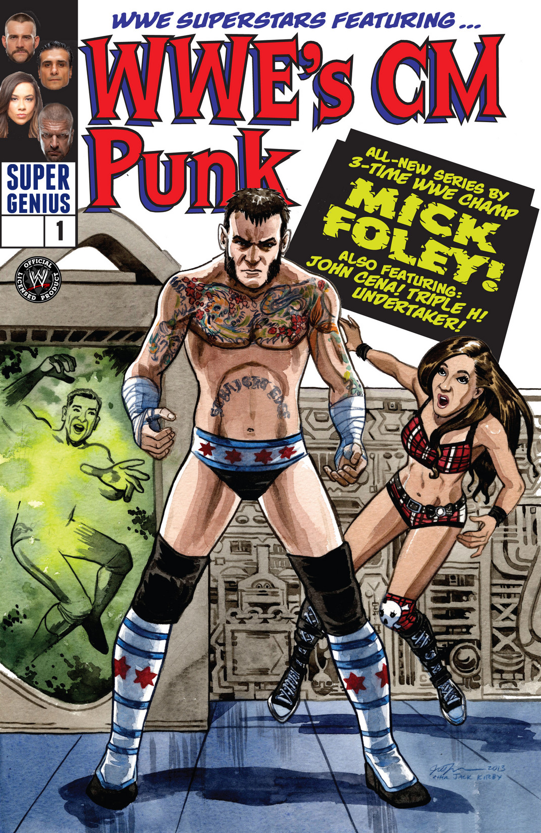 Read online WWE Superstars comic -  Issue #1 - 38