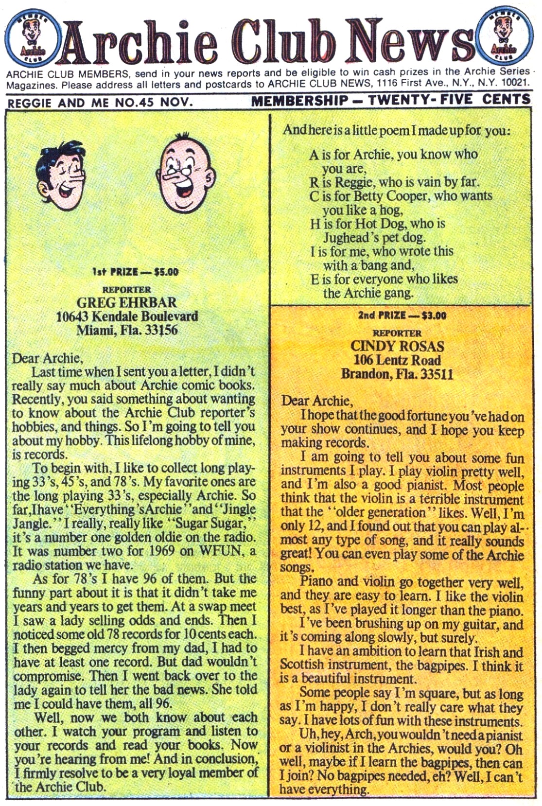 Read online Reggie and Me (1966) comic -  Issue #45 - 26