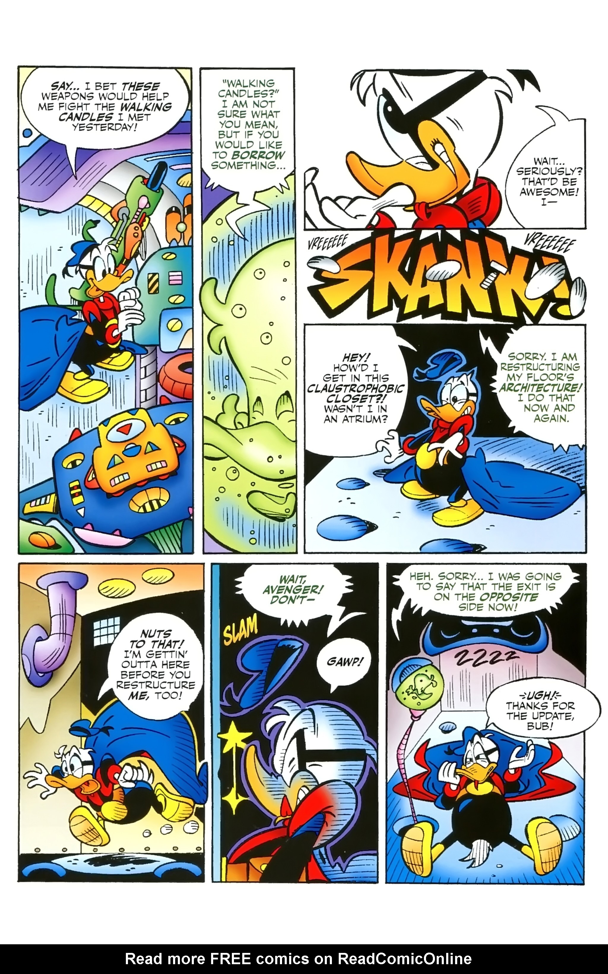 Read online Duck Avenger comic -  Issue #0 - 36