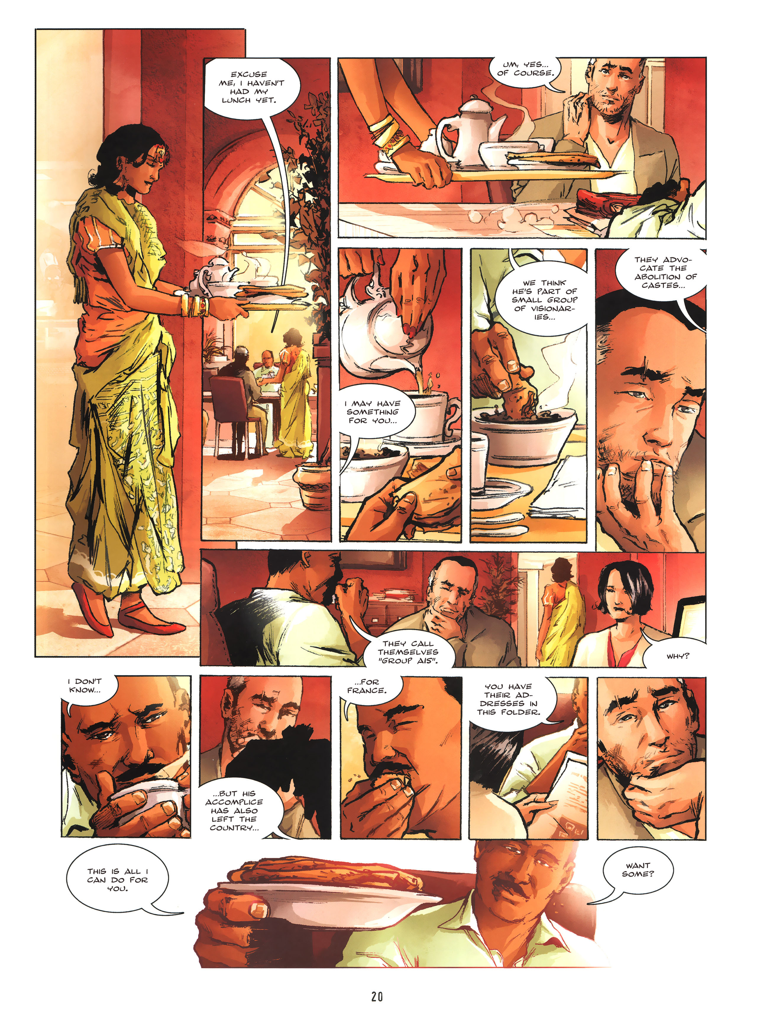 Read online Firewall comic -  Issue #2 - 21