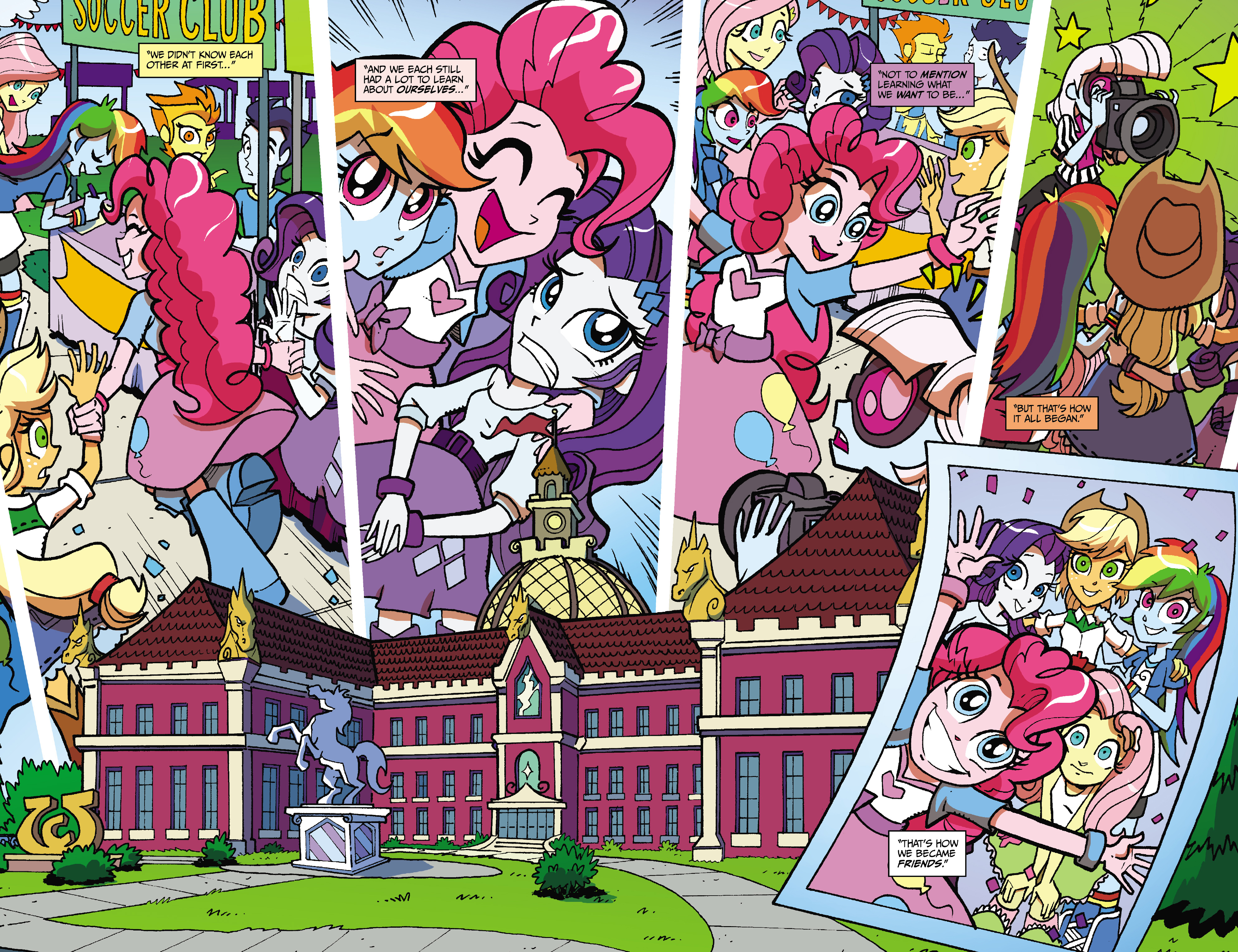 Read online My Little Pony: Equestria Girls comic -  Issue # TPB - 8