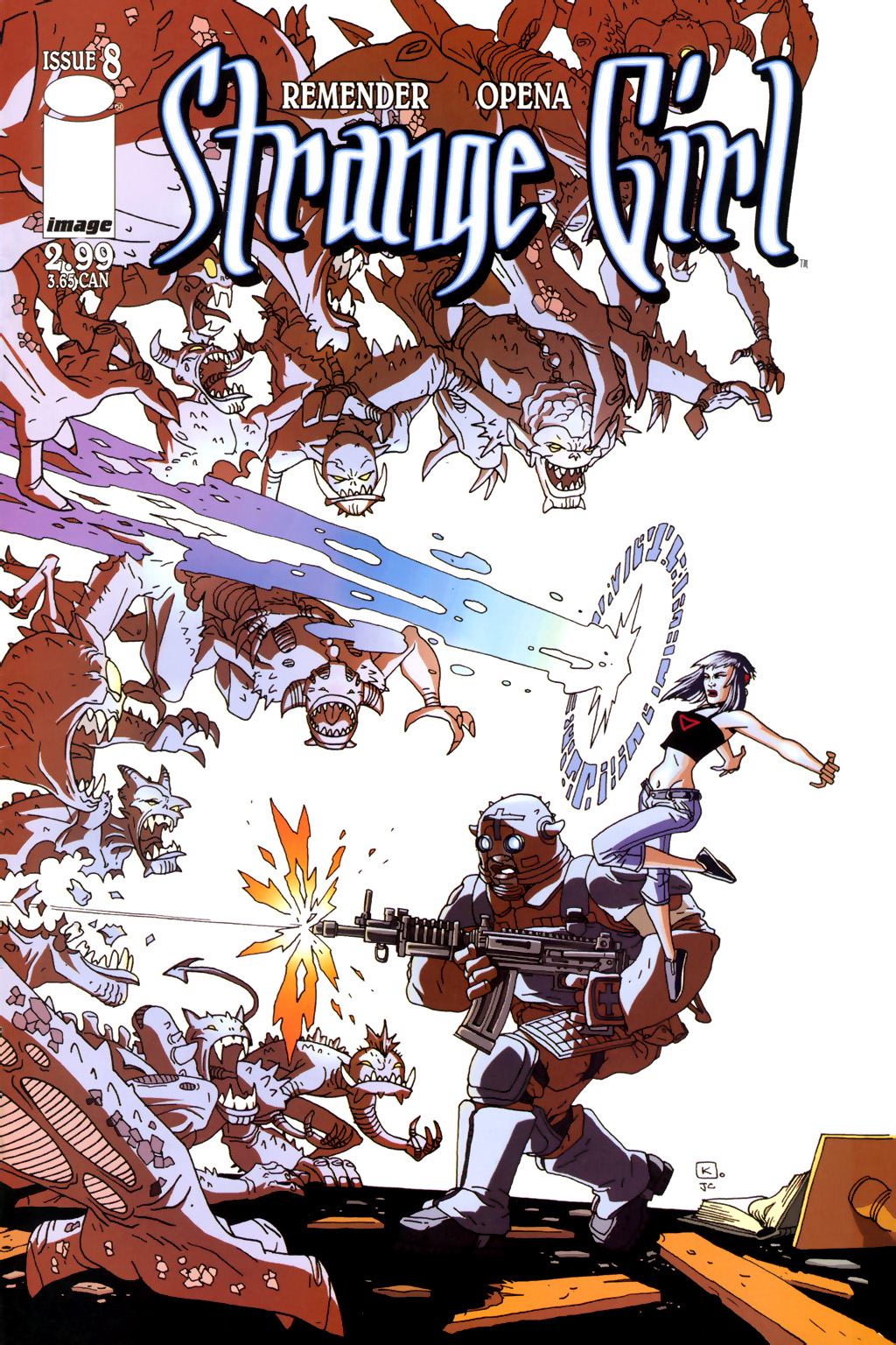 Read online Strange Girl comic -  Issue #8 - 1