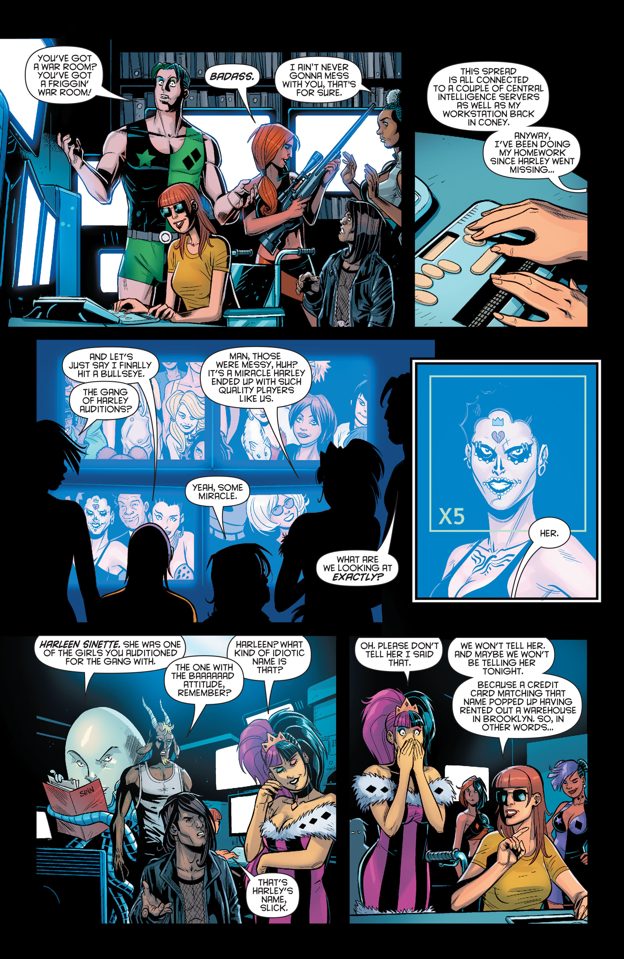 Read online Harley Quinn And Her Gang Of Harleys comic -  Issue #3 - 19