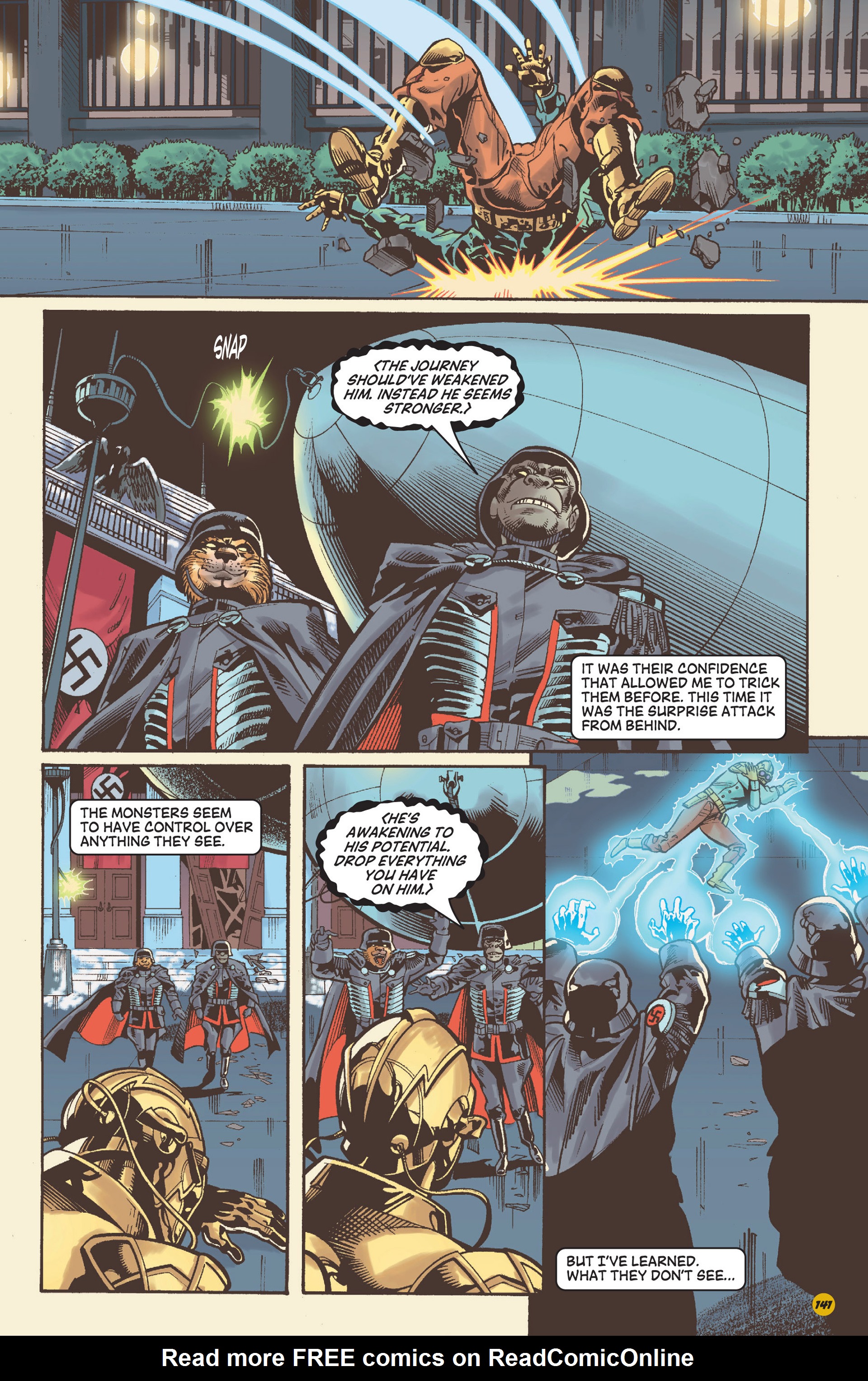 Read online Captain Gravity And The Power Of Vril comic -  Issue # _TPB (Part 2) - 46