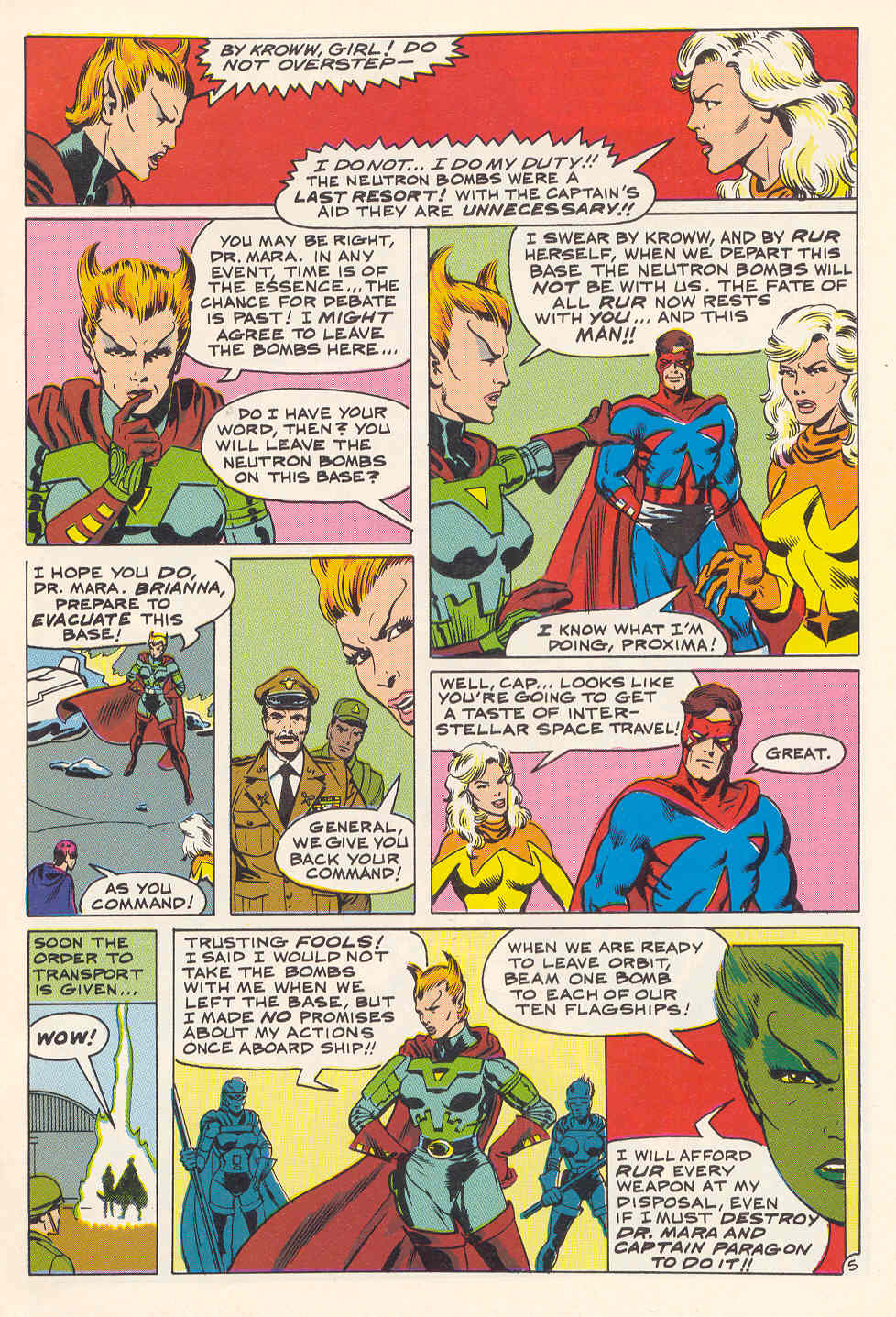 Read online Captain Paragon (1983) comic -  Issue #2 - 7