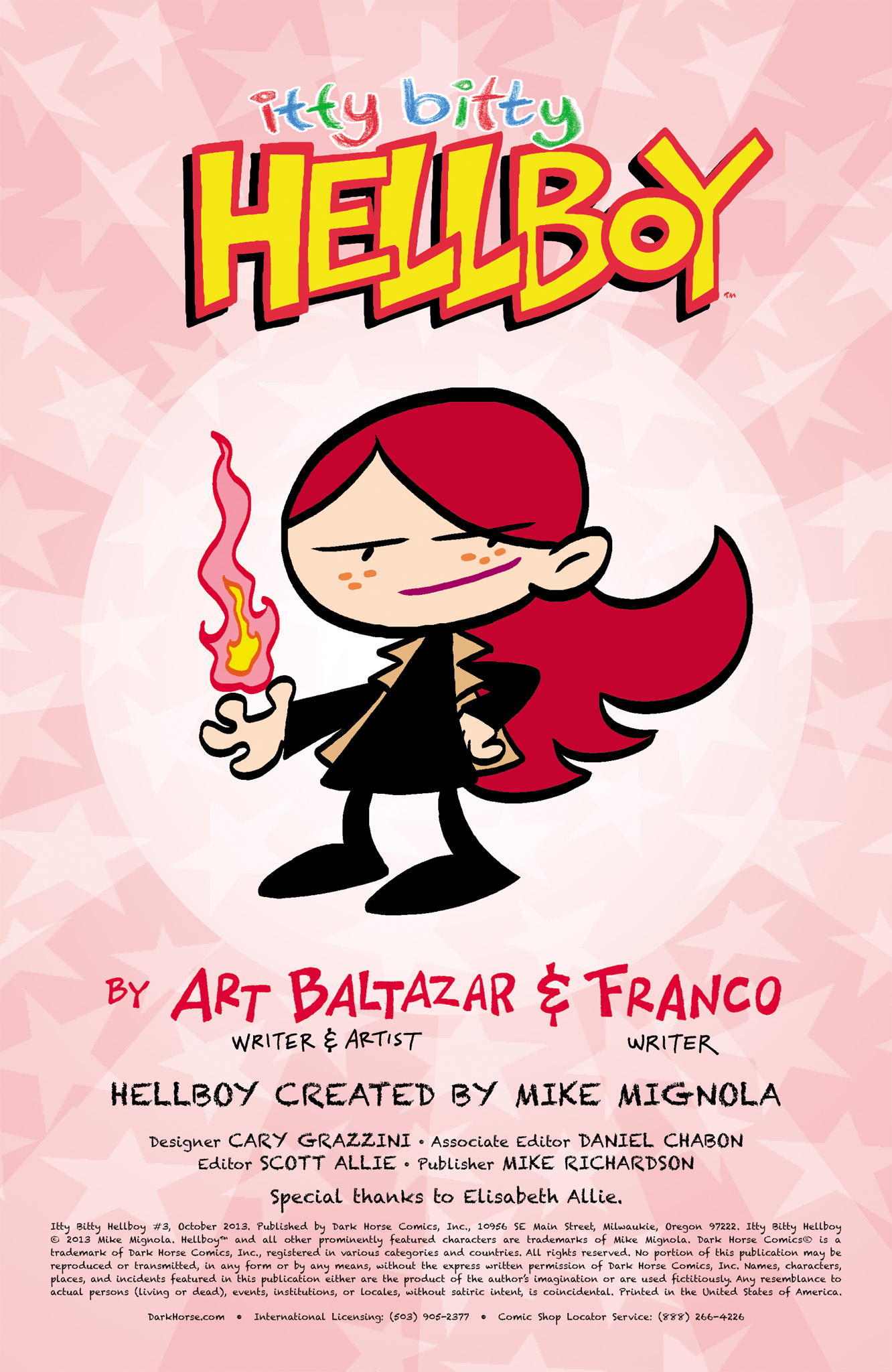 Read online Itty Bitty Hellboy comic -  Issue #3 - 2