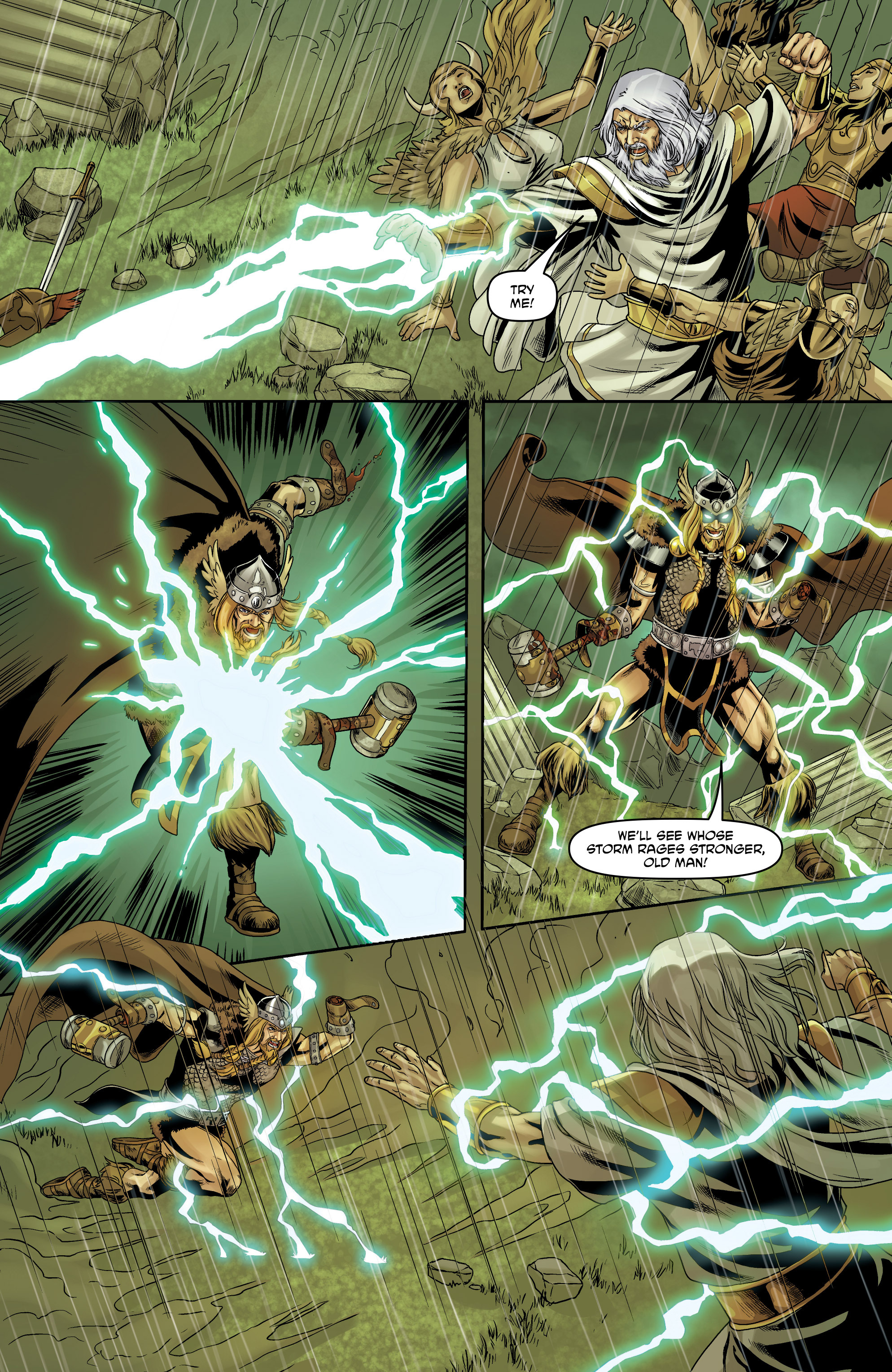 Read online God Is Dead comic -  Issue #17 - 18