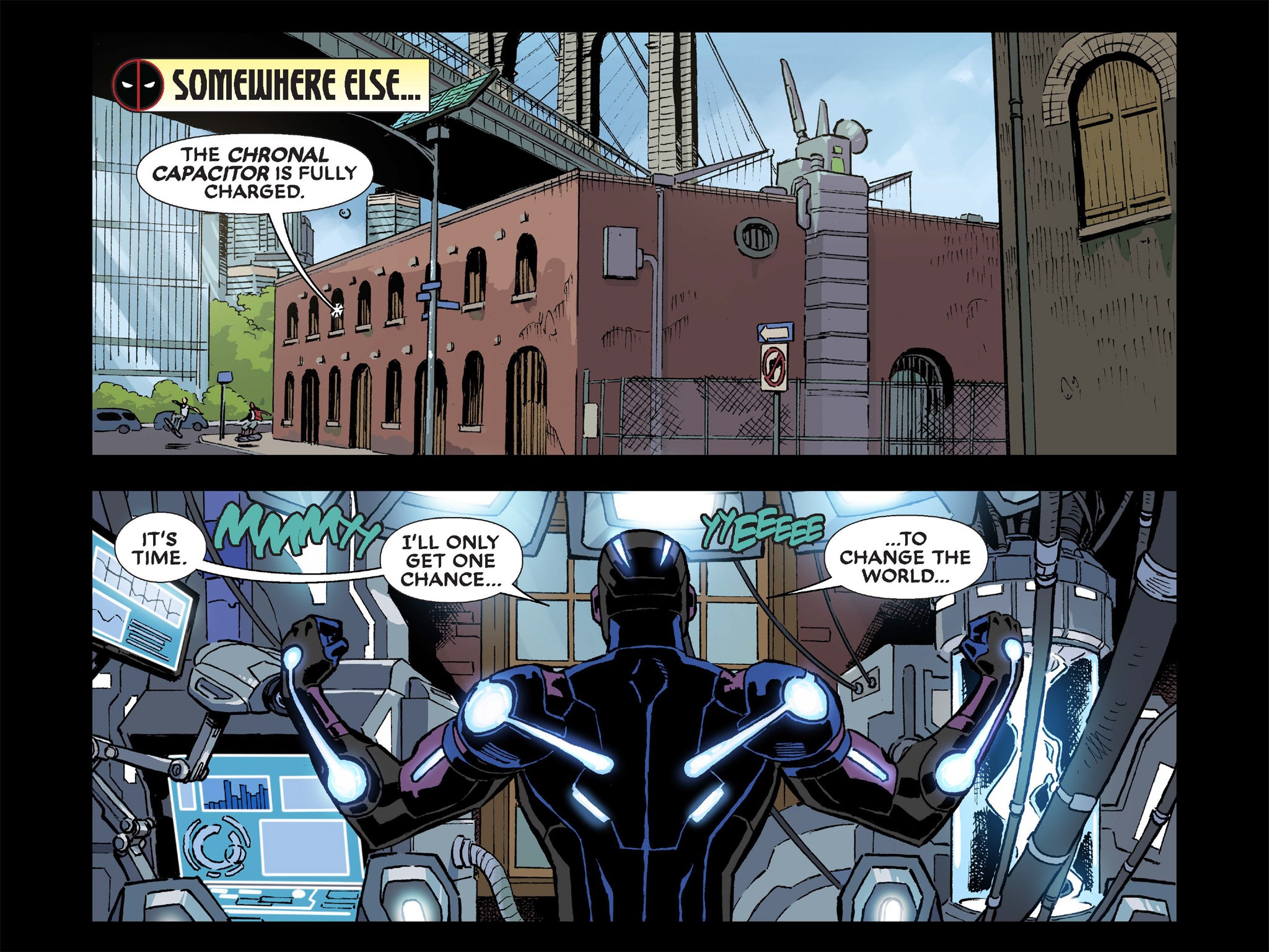 Read online Deadpool & Cable: Split Second Infinite Comic comic -  Issue #1 - 56
