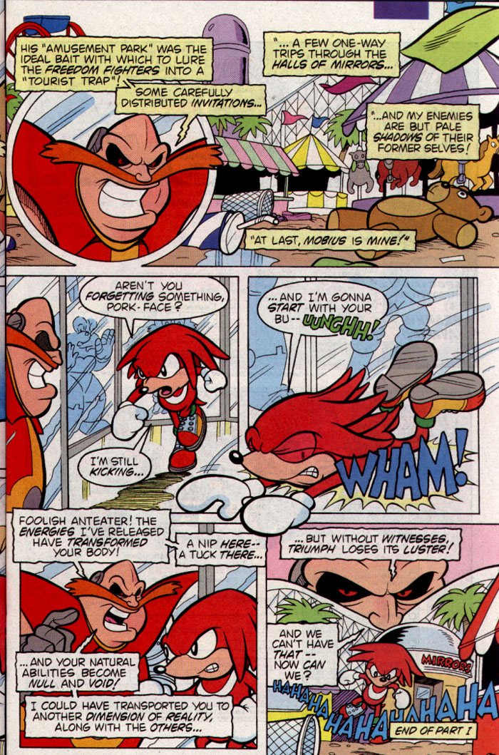 Read online Knuckles' Chaotix comic -  Issue # Full - 9