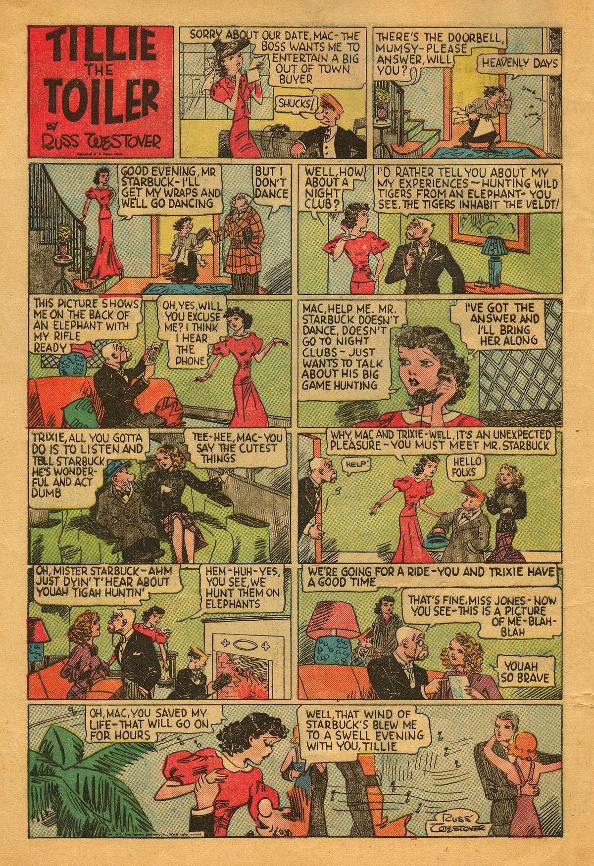 Read online Four Color Comics comic -  Issue #8 - 12