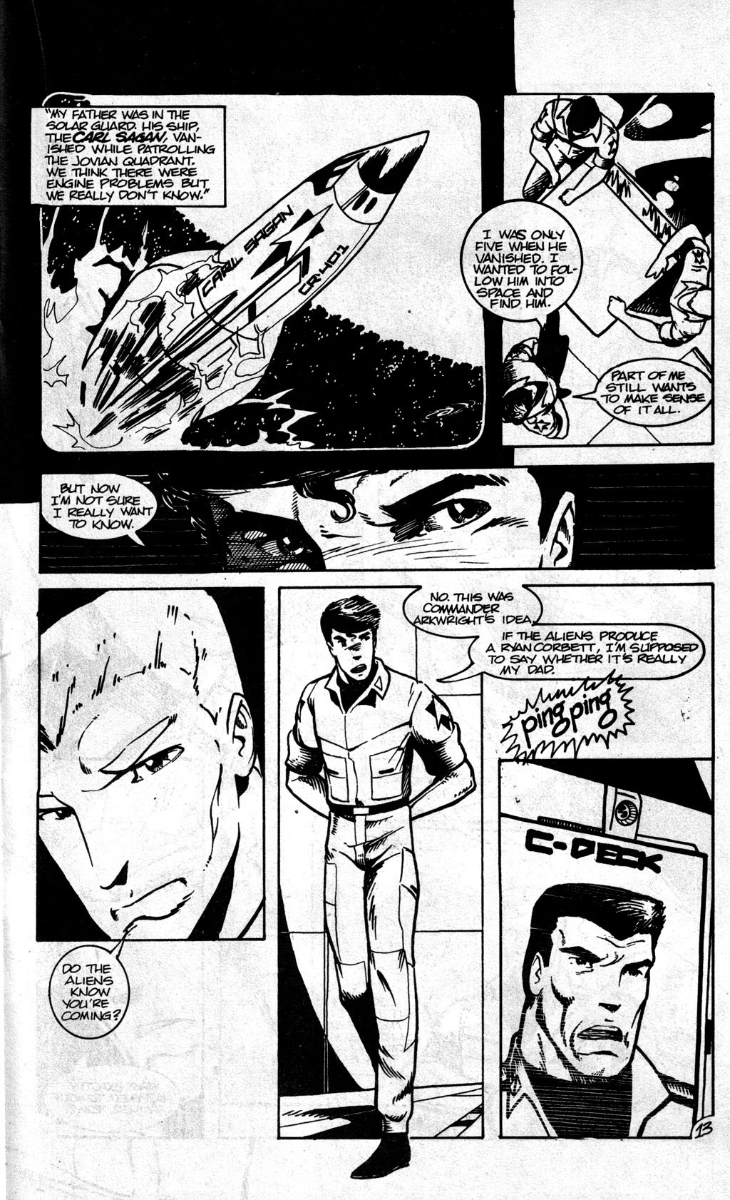 Read online Tom Corbett Space Cadet (1990) comic -  Issue #2 - 13