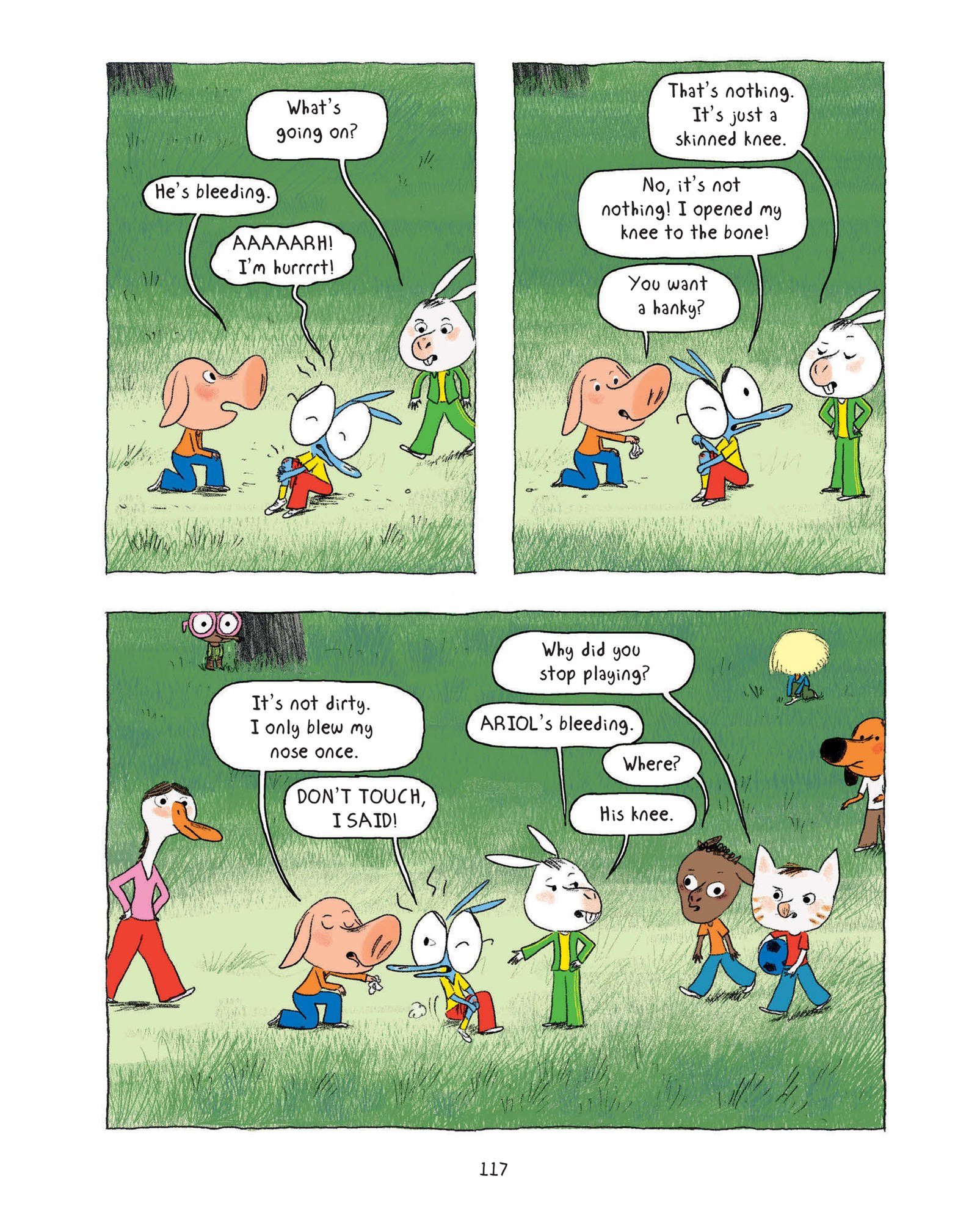 Read online Ariol comic -  Issue # TPB 4 - 118
