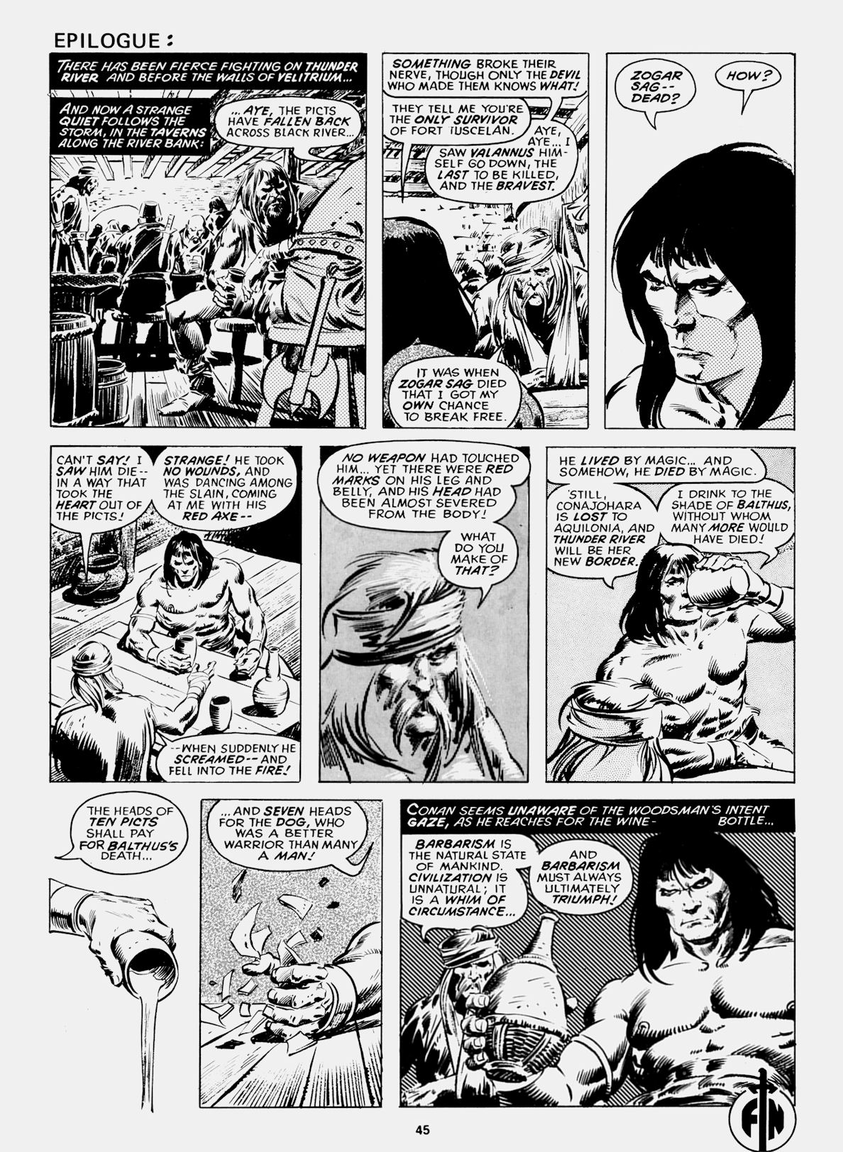 Read online Conan Saga comic -  Issue #41 - 47