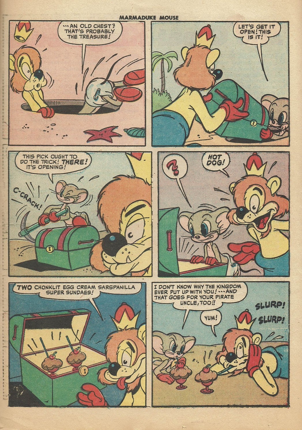 Read online Marmaduke Mouse comic -  Issue #22 - 37