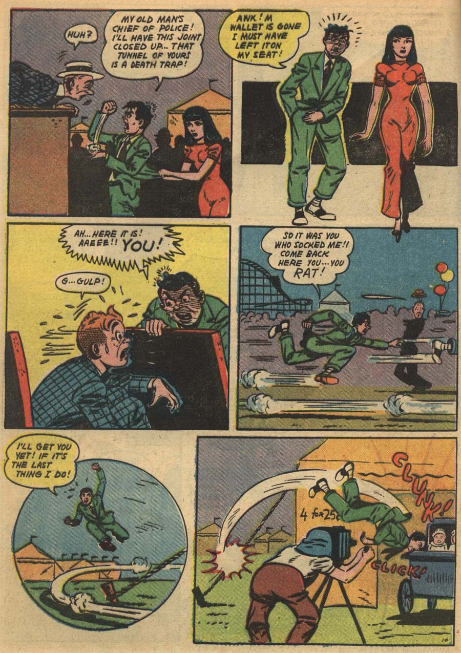 Read online Pep Comics comic -  Issue #52 - 12