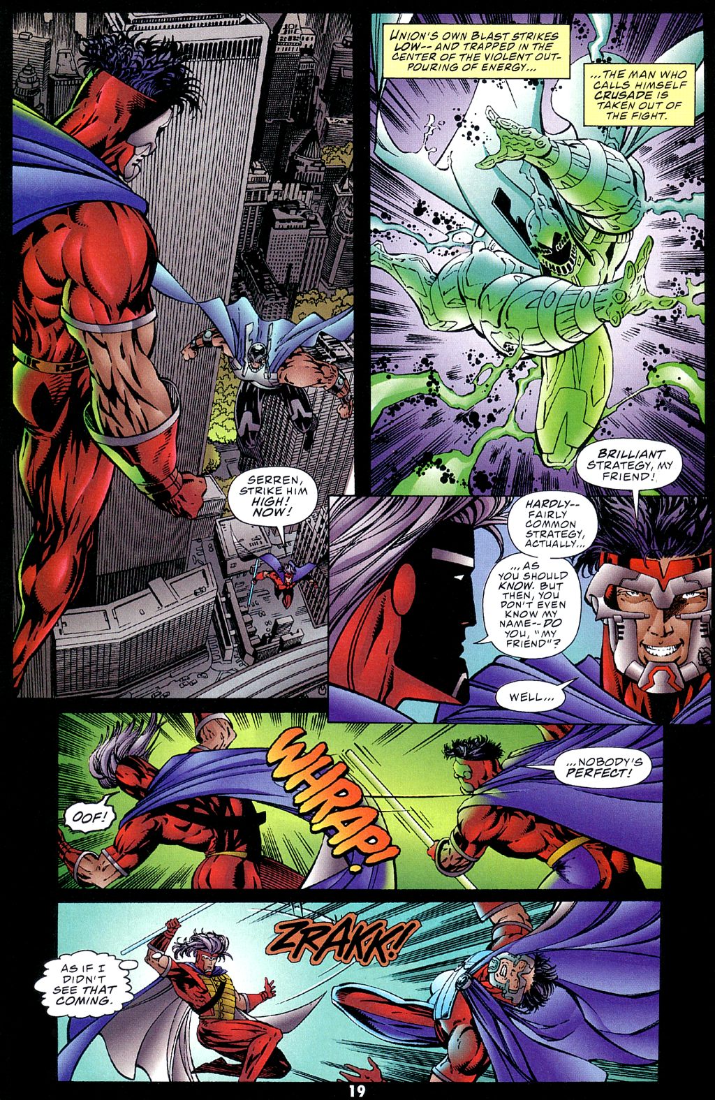 Read online Union (1995) comic -  Issue #1 - 19