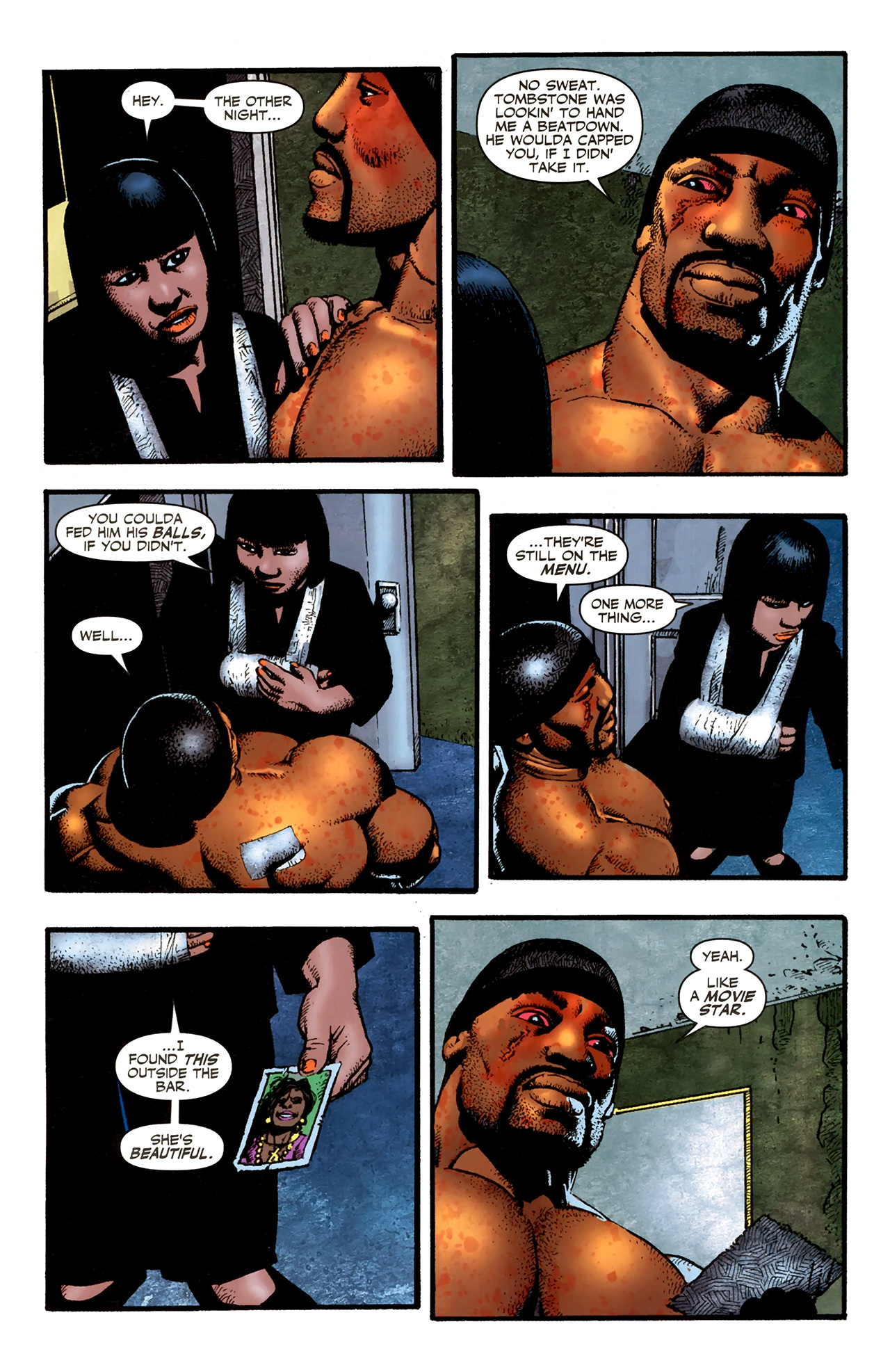 Read online Cage (2002) comic -  Issue #5 - 6