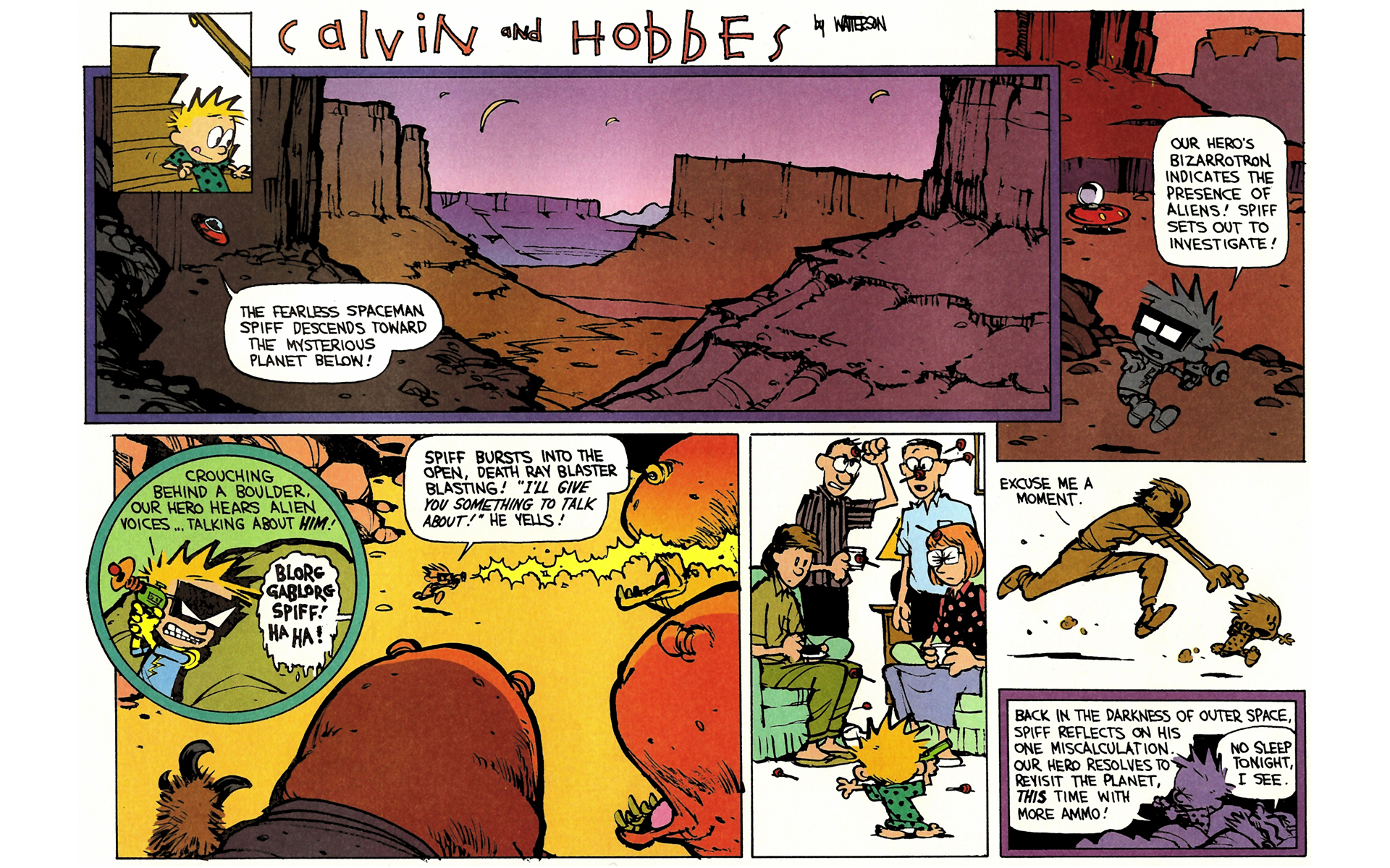 Read online Calvin and Hobbes comic -  Issue #9 - 137