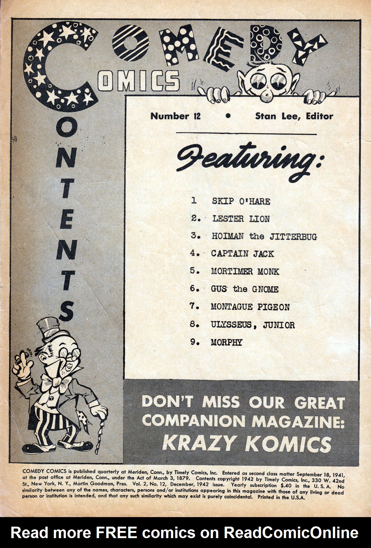 Read online Comedy Comics (1942) comic -  Issue #12 - 2