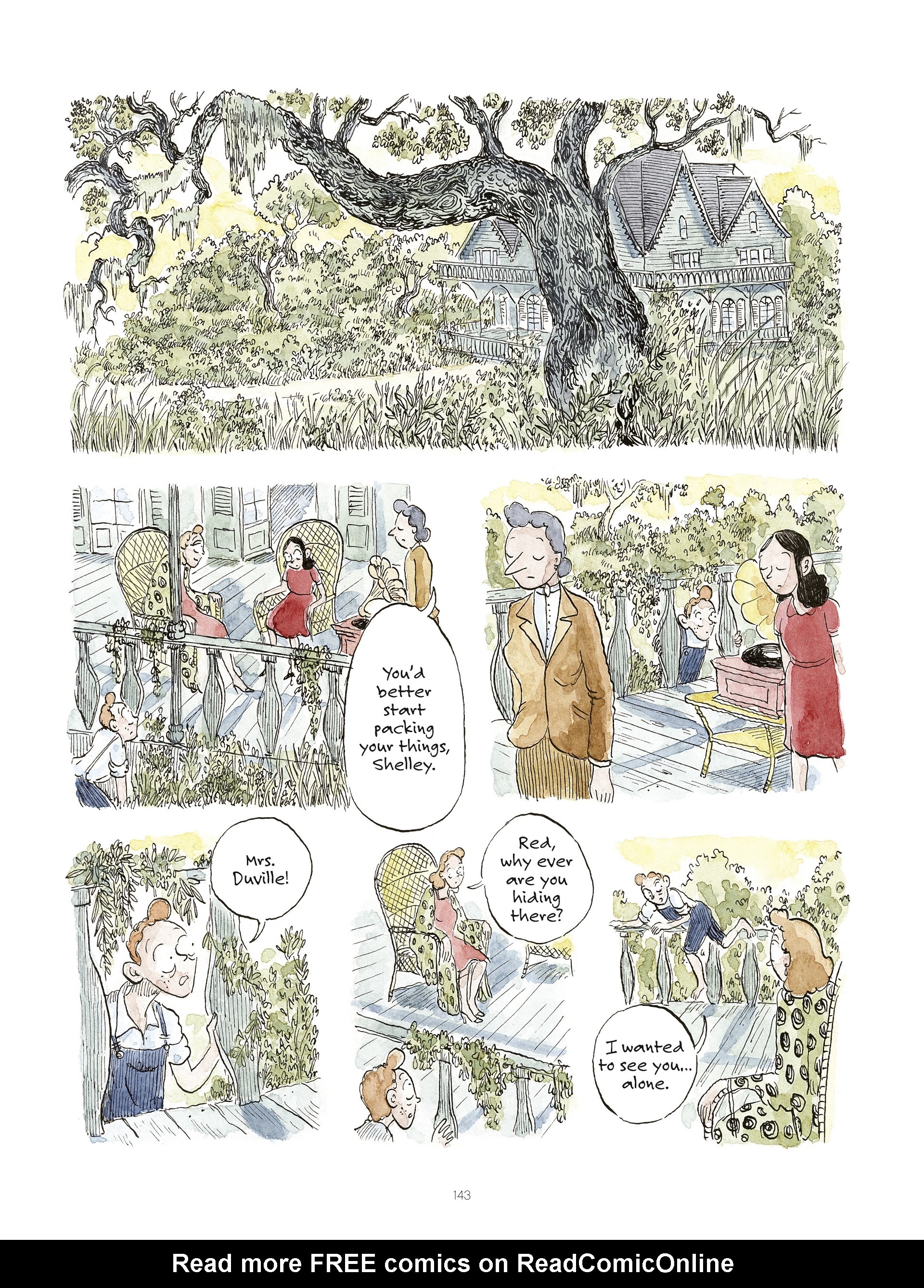 Read online Swamp: A Summer in the Bayou comic -  Issue # TPB (Part 2) - 44