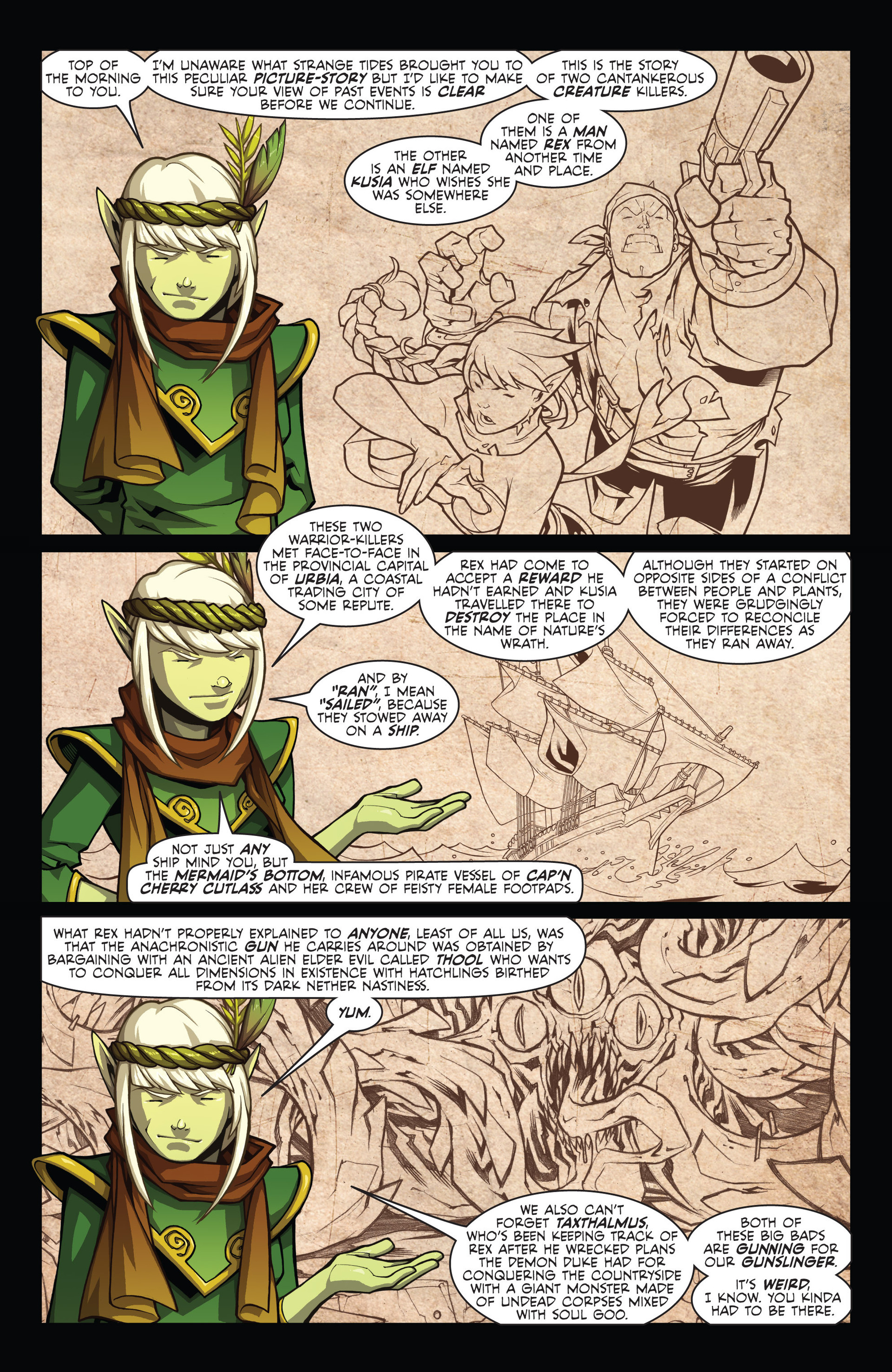 Read online Uncanny Skullkickers comic -  Issue # Full - 3