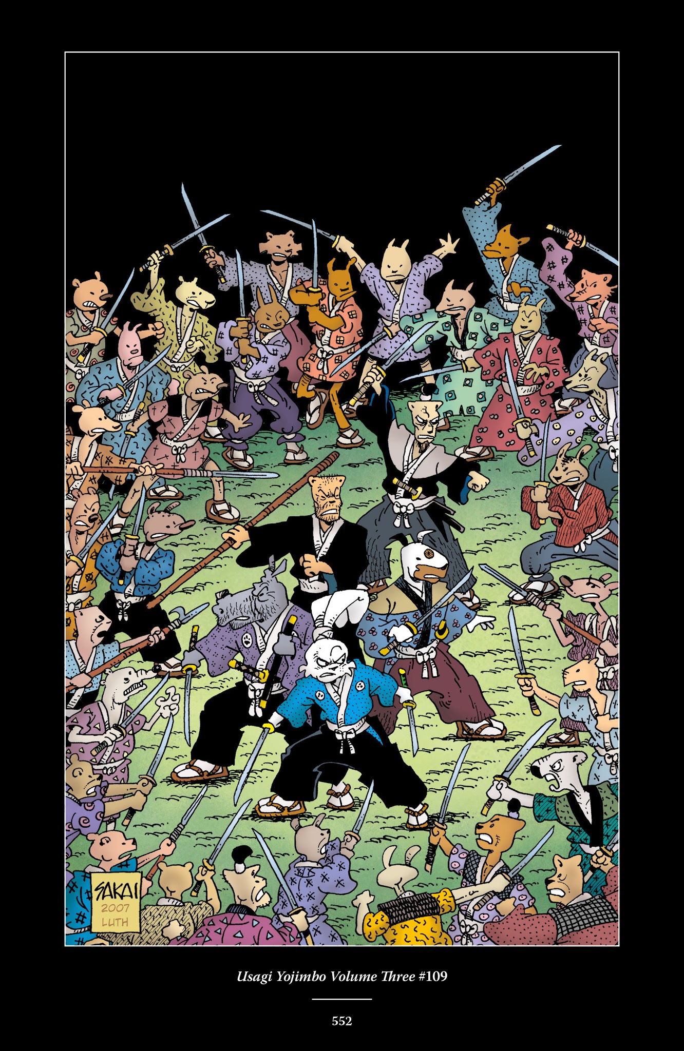 Read online The Usagi Yojimbo Saga comic -  Issue # TPB 6 - 547