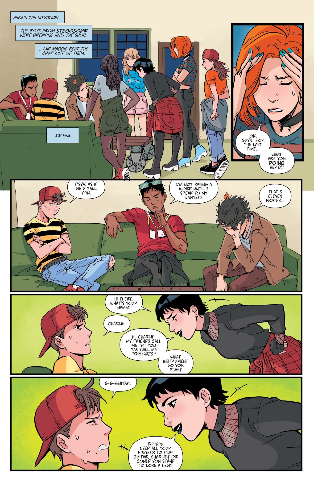 Read online Heavy Vinyl comic -  Issue #3 - 3