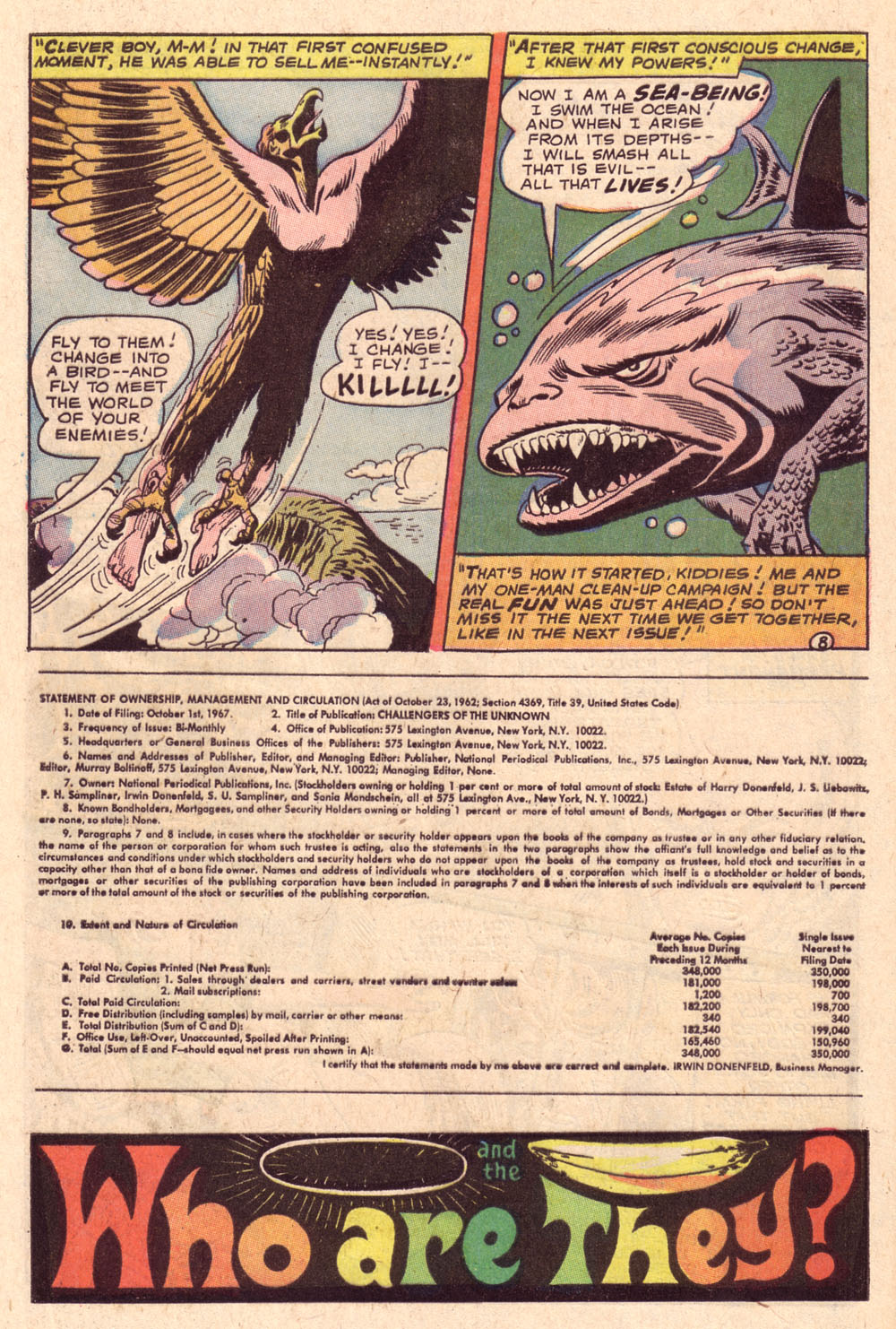 Read online Challengers of the Unknown (1958) comic -  Issue #61 - 31