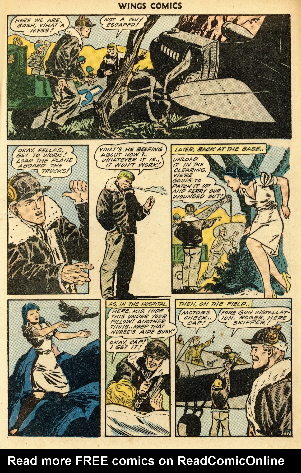 Read online Wings Comics comic -  Issue #46 - 9