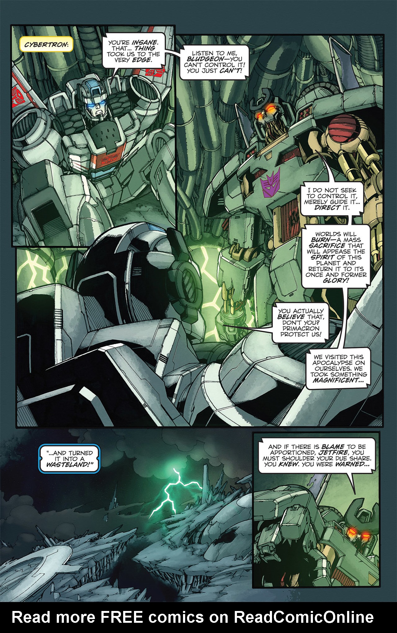 Read online The Transformers: Stormbringer comic -  Issue #2 - 7